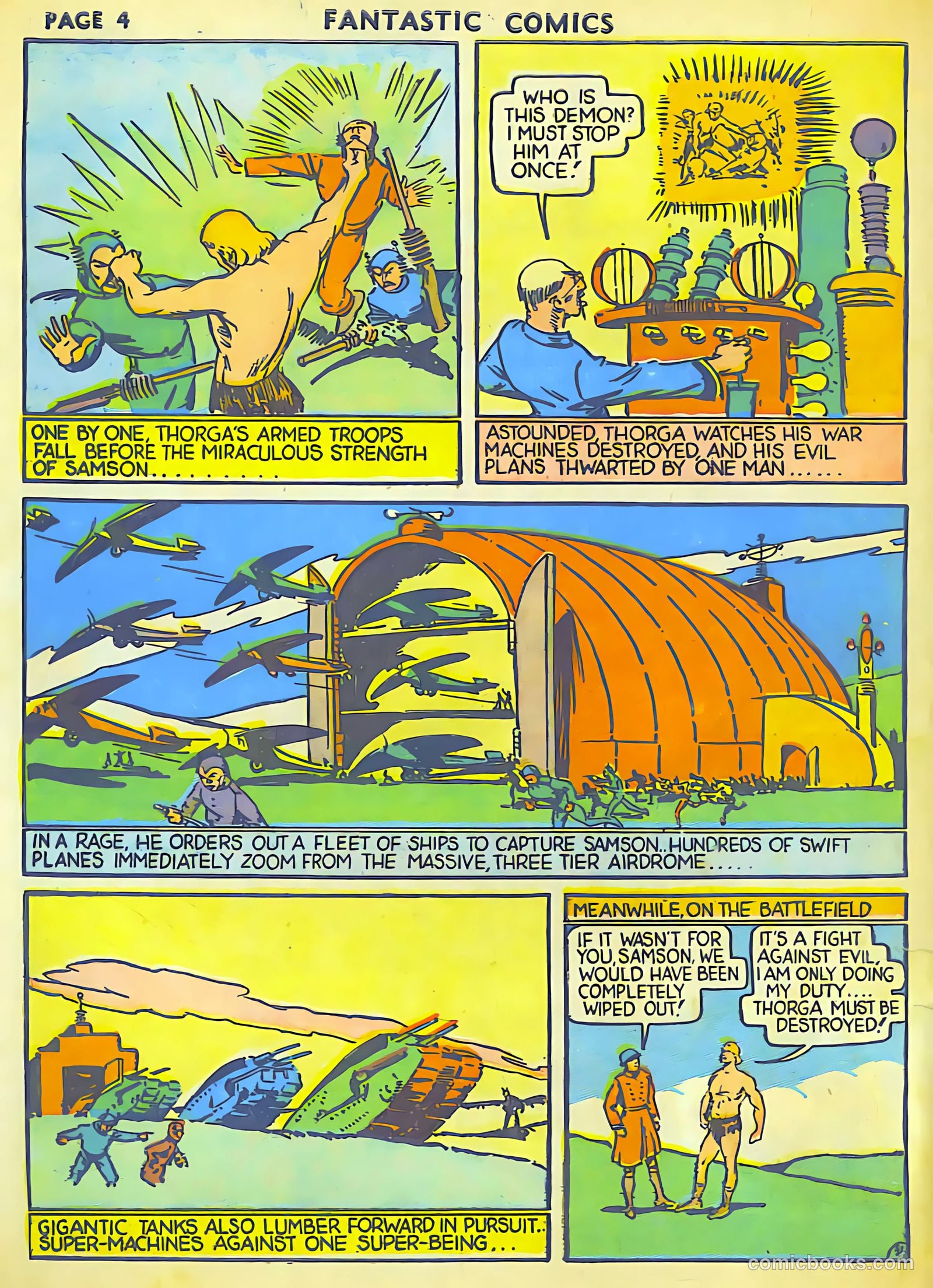 Fantastic Comics #1 (1939) — page 6 of 68