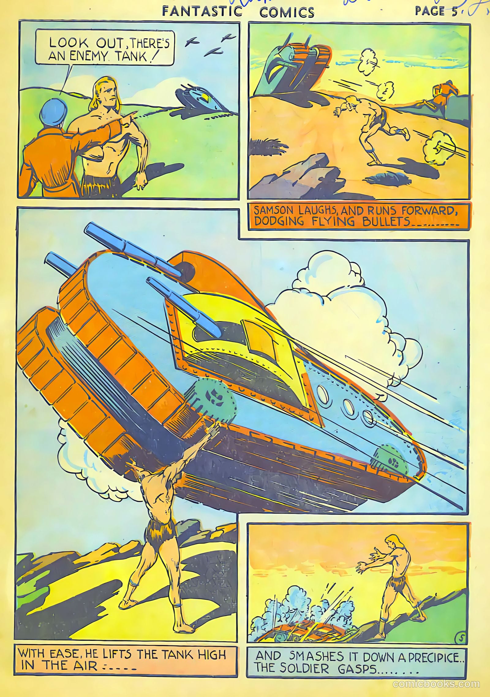Fantastic Comics #1 (1939) — page 7 of 68