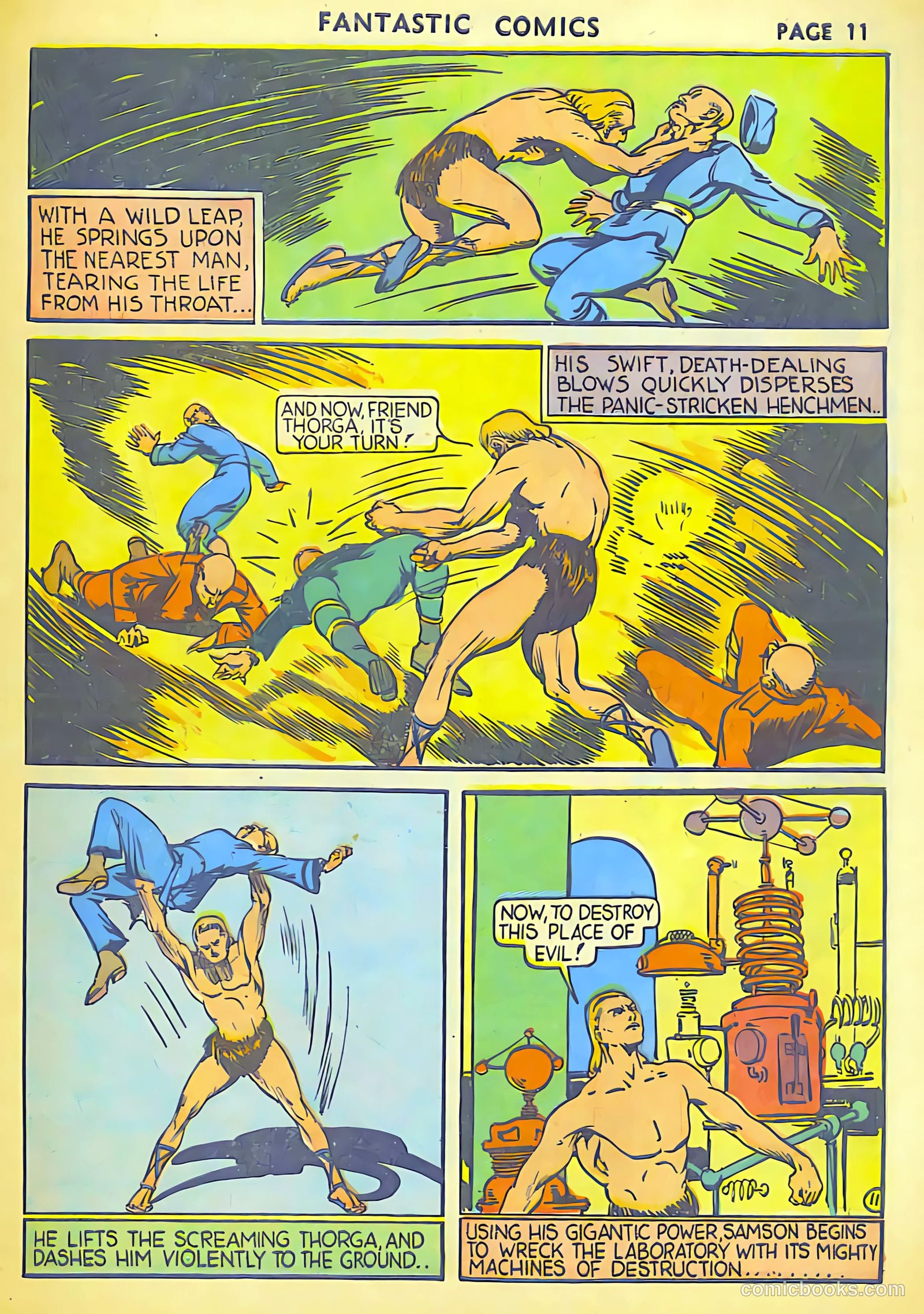 Fantastic Comics #1 (1939) — page 13 of 68