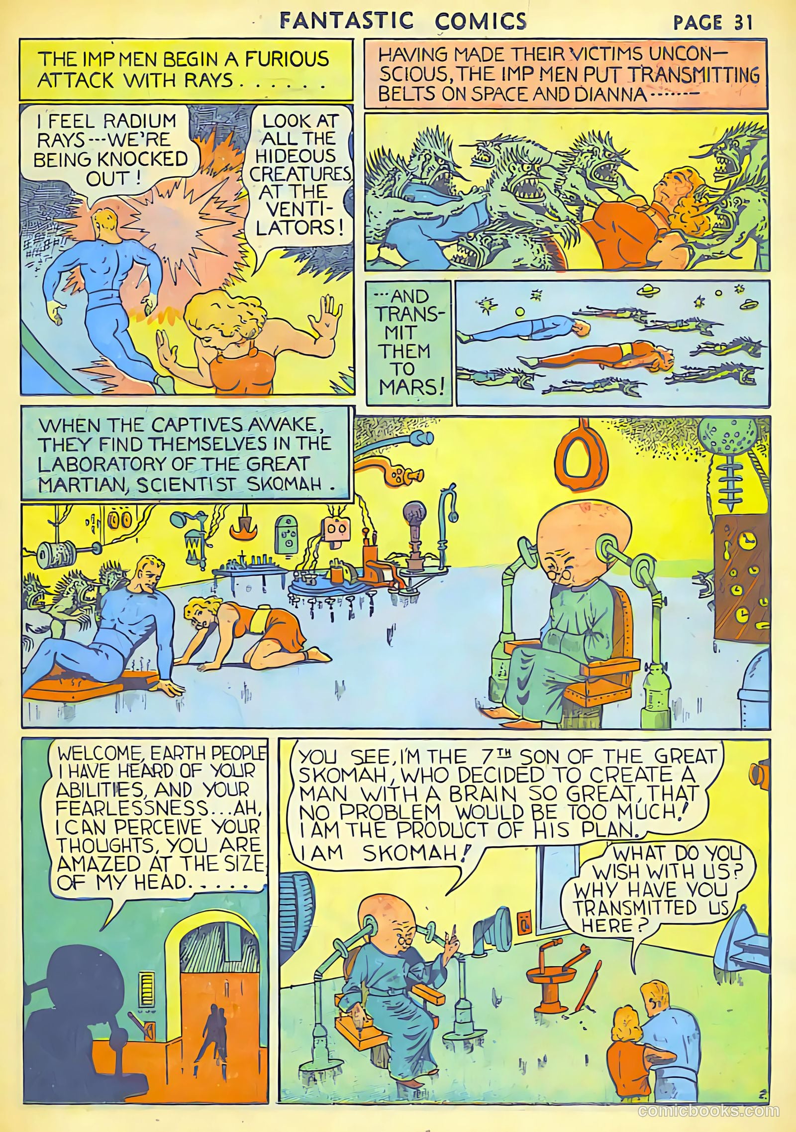 Fantastic Comics #1 (1939) — page 33 of 68