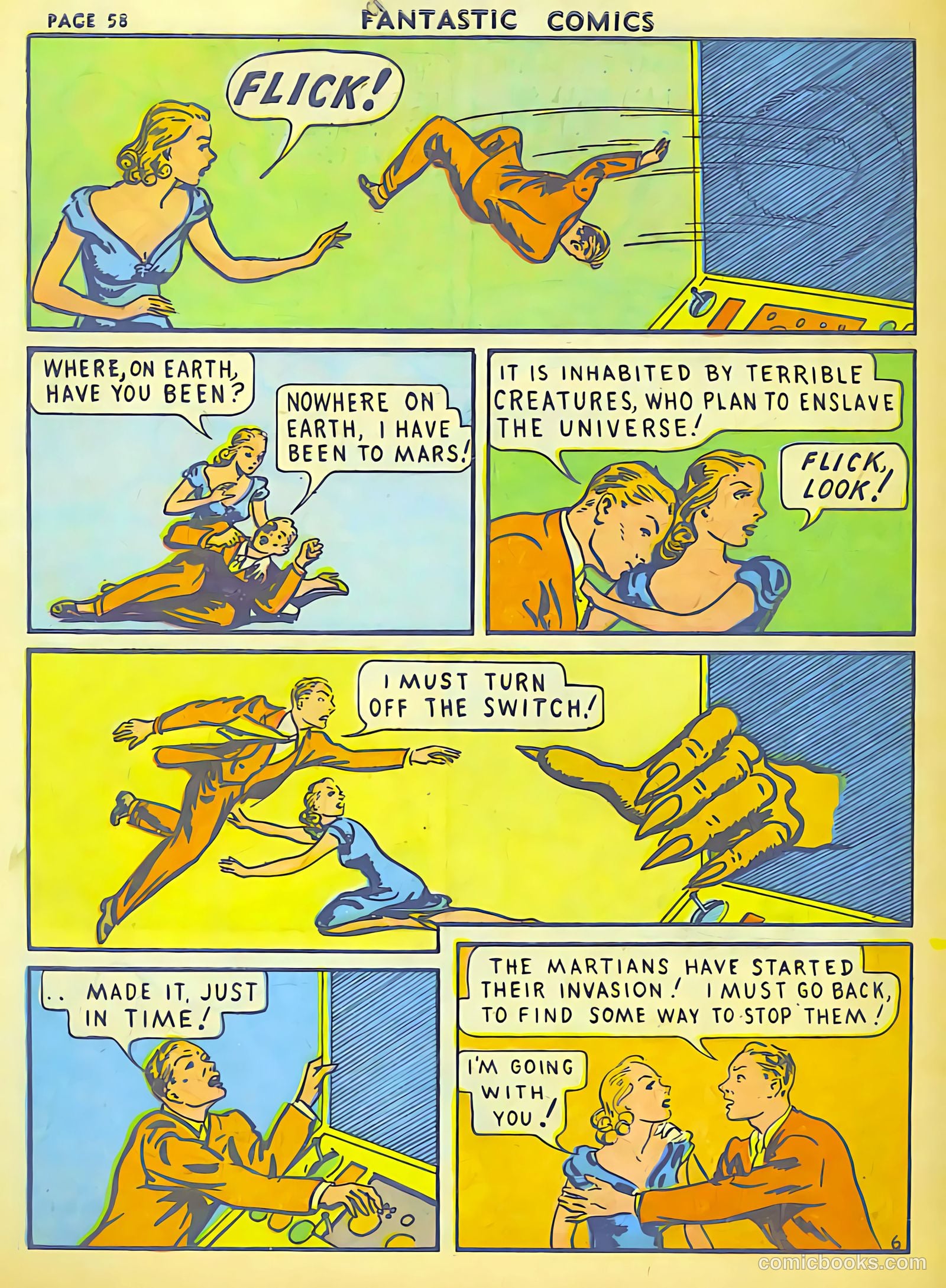 Fantastic Comics #1 (1939) — page 60 of 68