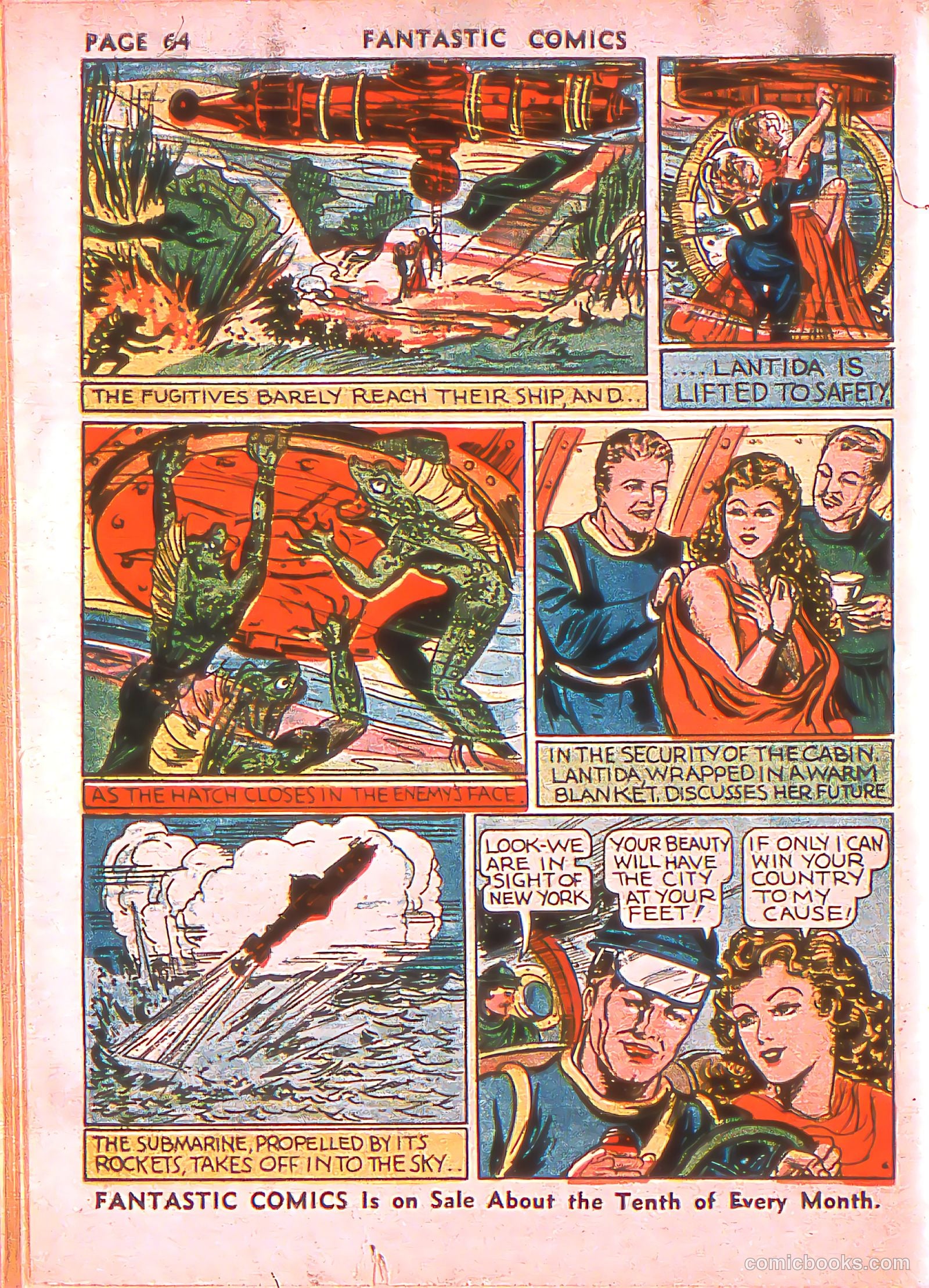 Fantastic Comics #1 (1939) — page 66 of 68