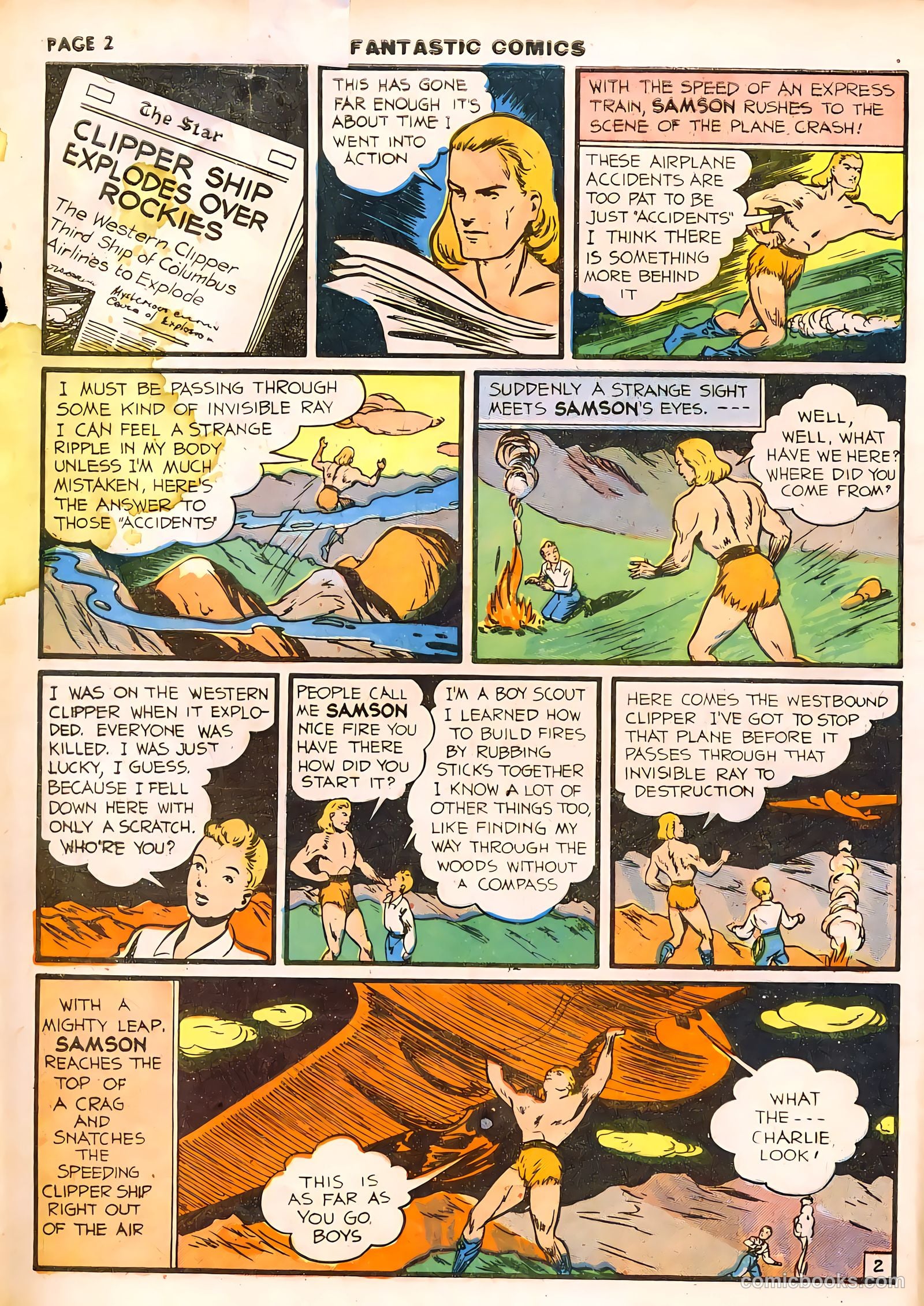 Fantastic Comics #10 (1940) — page 4 of 68