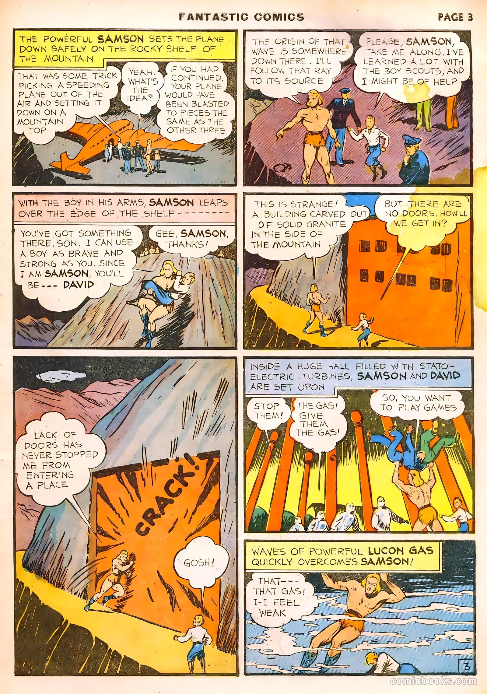 Fantastic Comics #10 (1940) — page 5 of 68