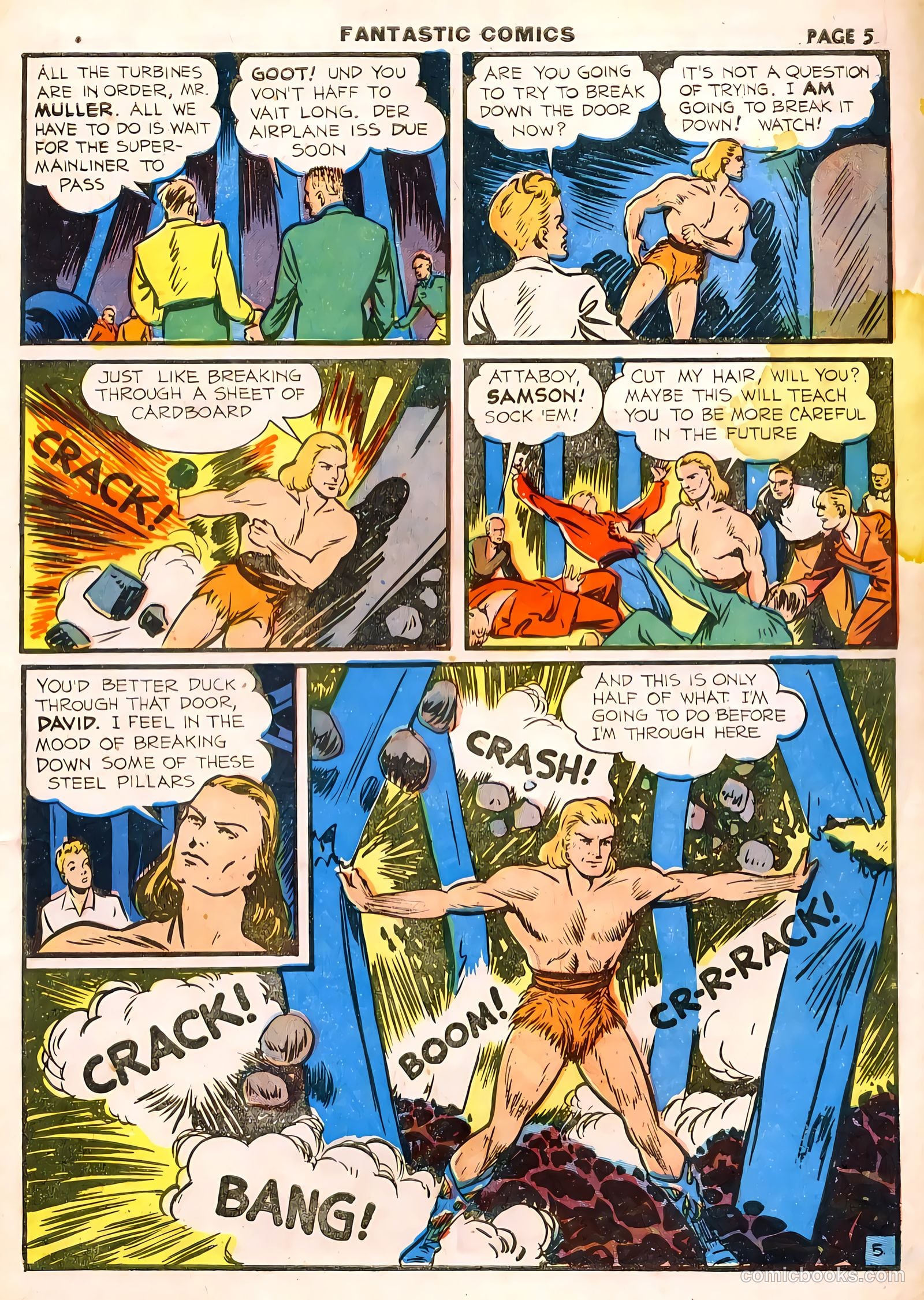 Fantastic Comics #10 (1940) — page 7 of 68