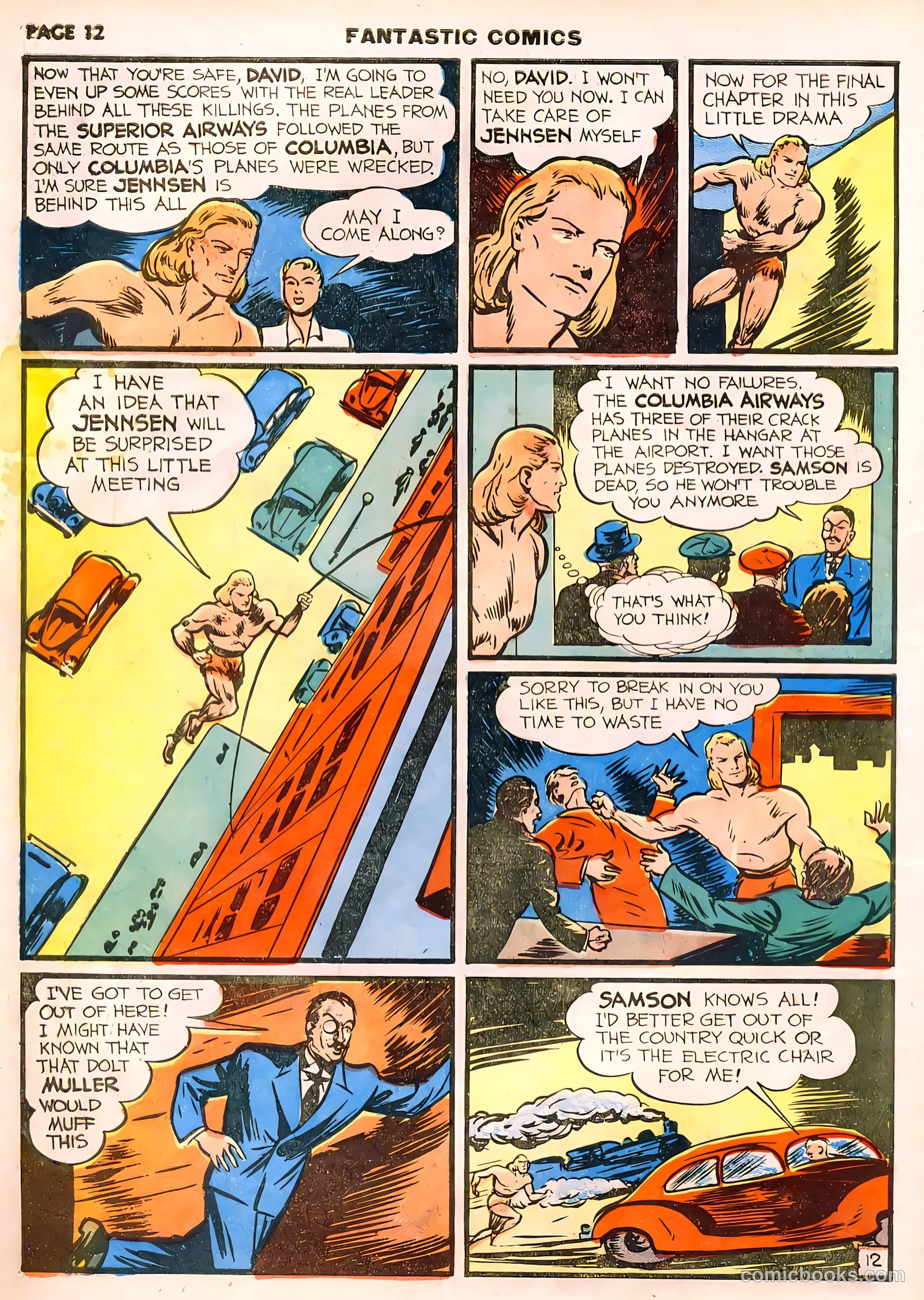 Fantastic Comics #10 (1940) — page 14 of 68