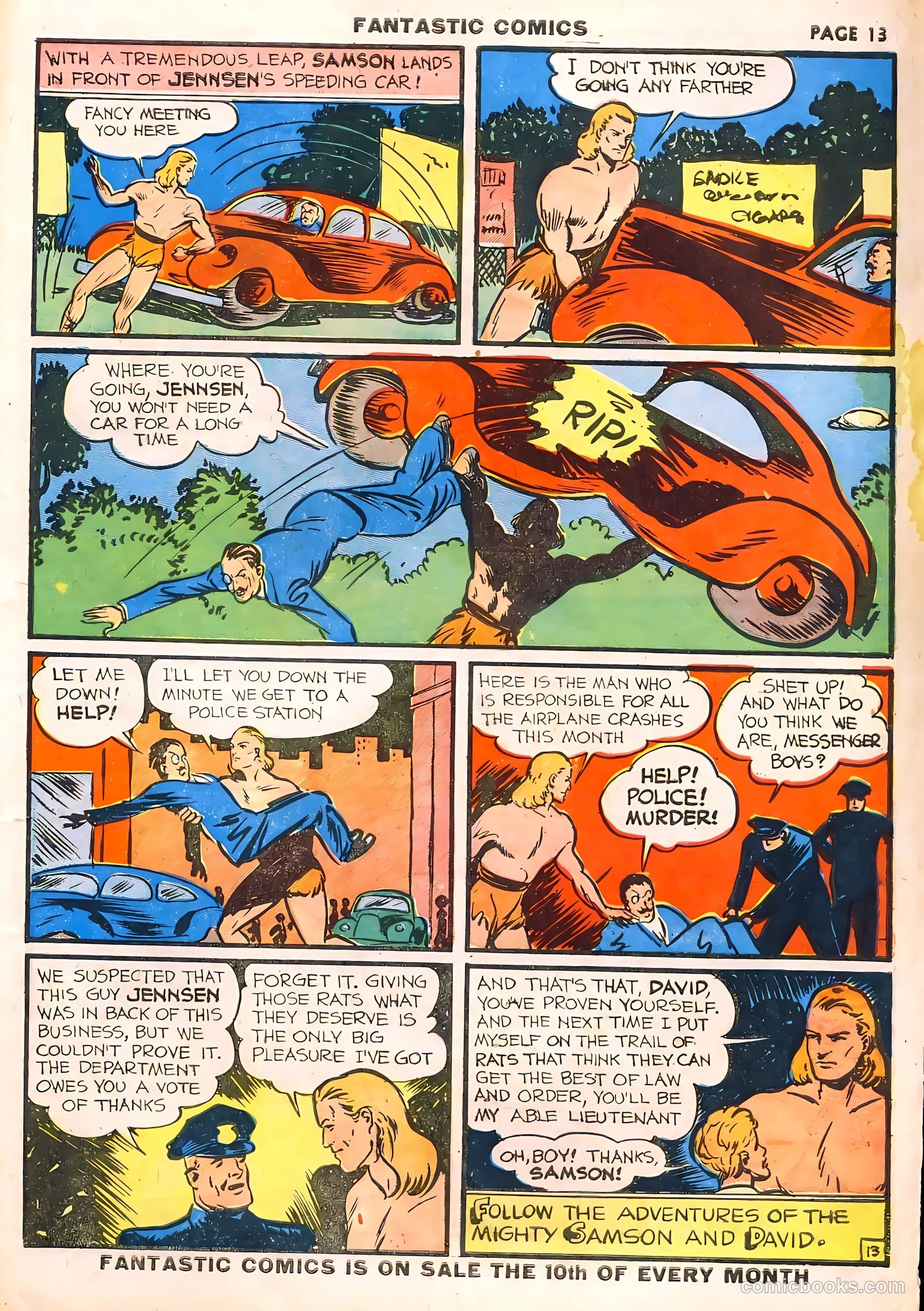 Fantastic Comics #10 (1940) — page 15 of 68