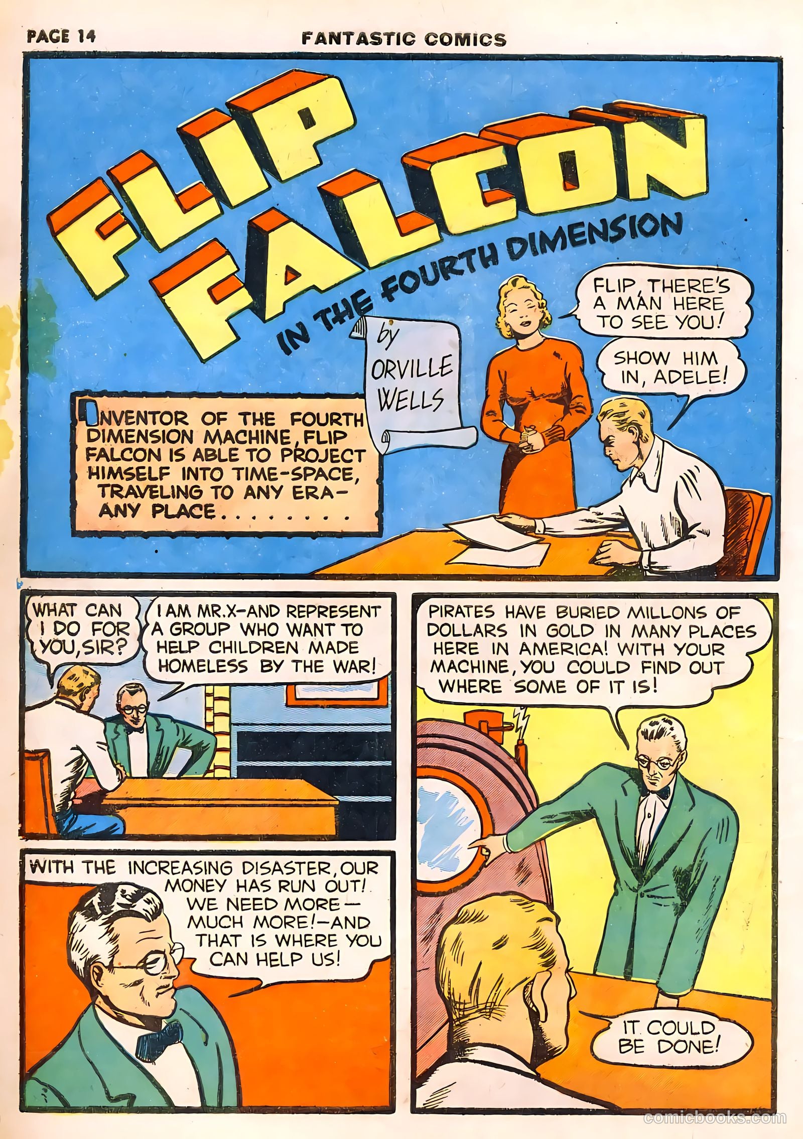 Fantastic Comics #10 (1940) — page 16 of 68