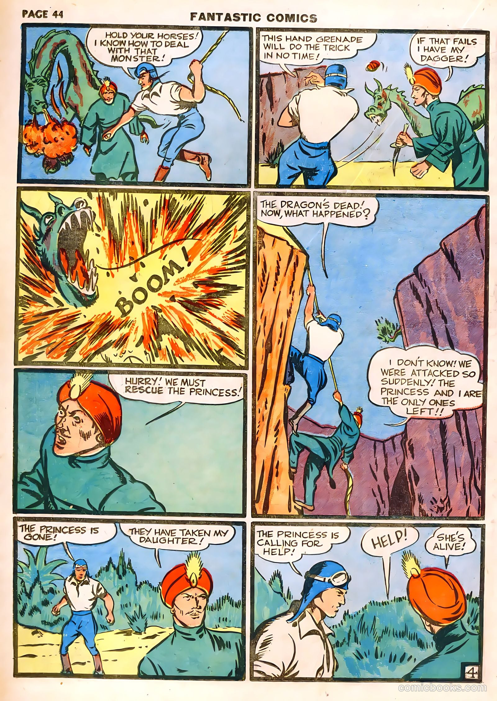 Fantastic Comics #10 (1940) — page 46 of 68