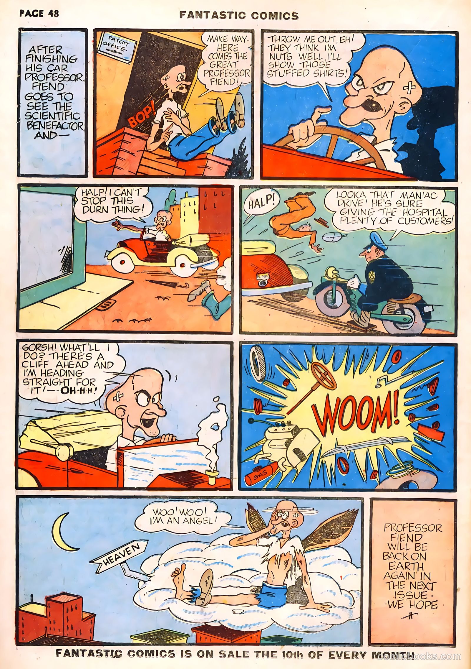 Fantastic Comics #10 (1940) — page 50 of 68