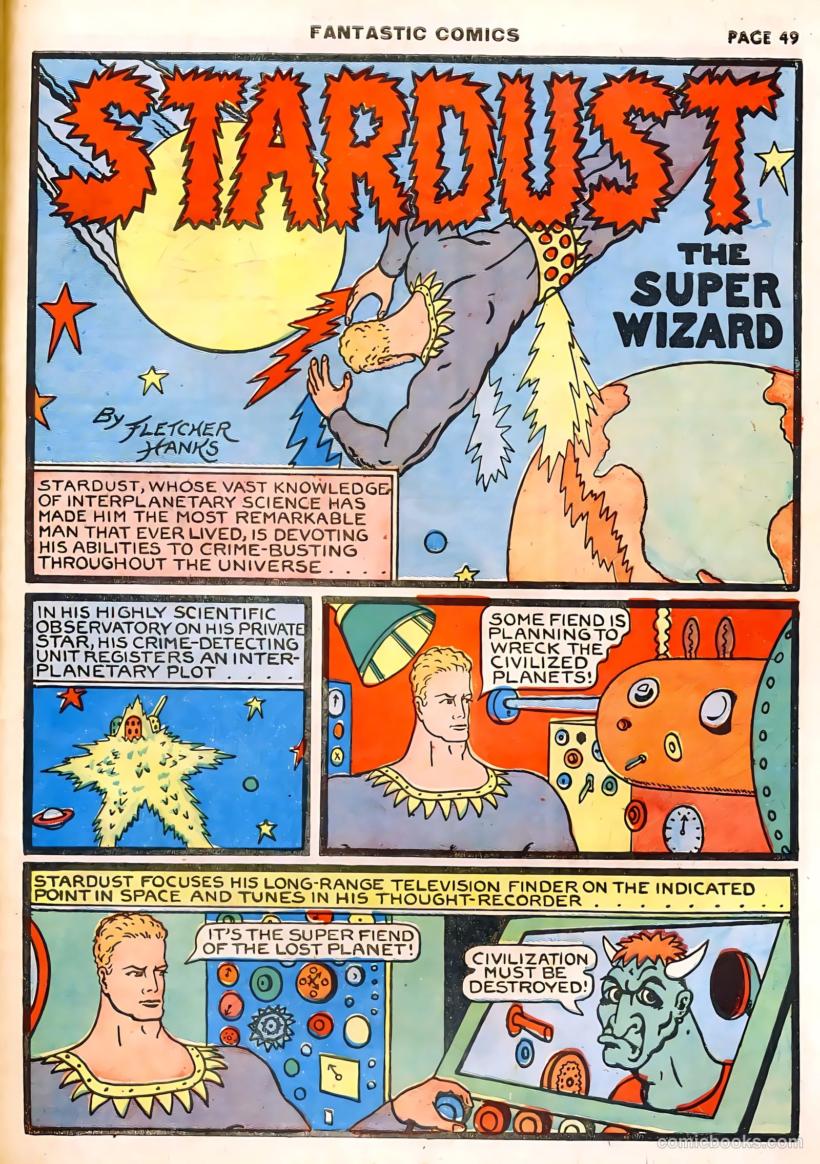 Fantastic Comics #10 (1940) — page 51 of 68