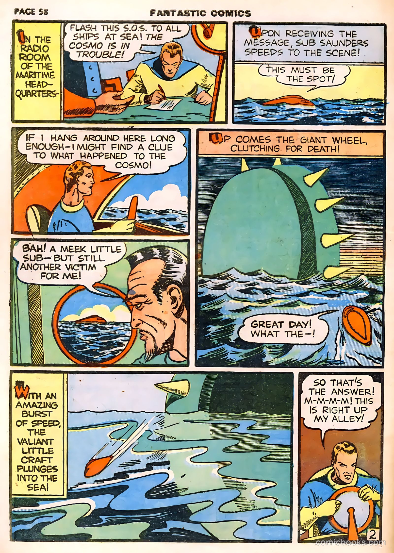 Fantastic Comics #10 (1940) — page 60 of 68