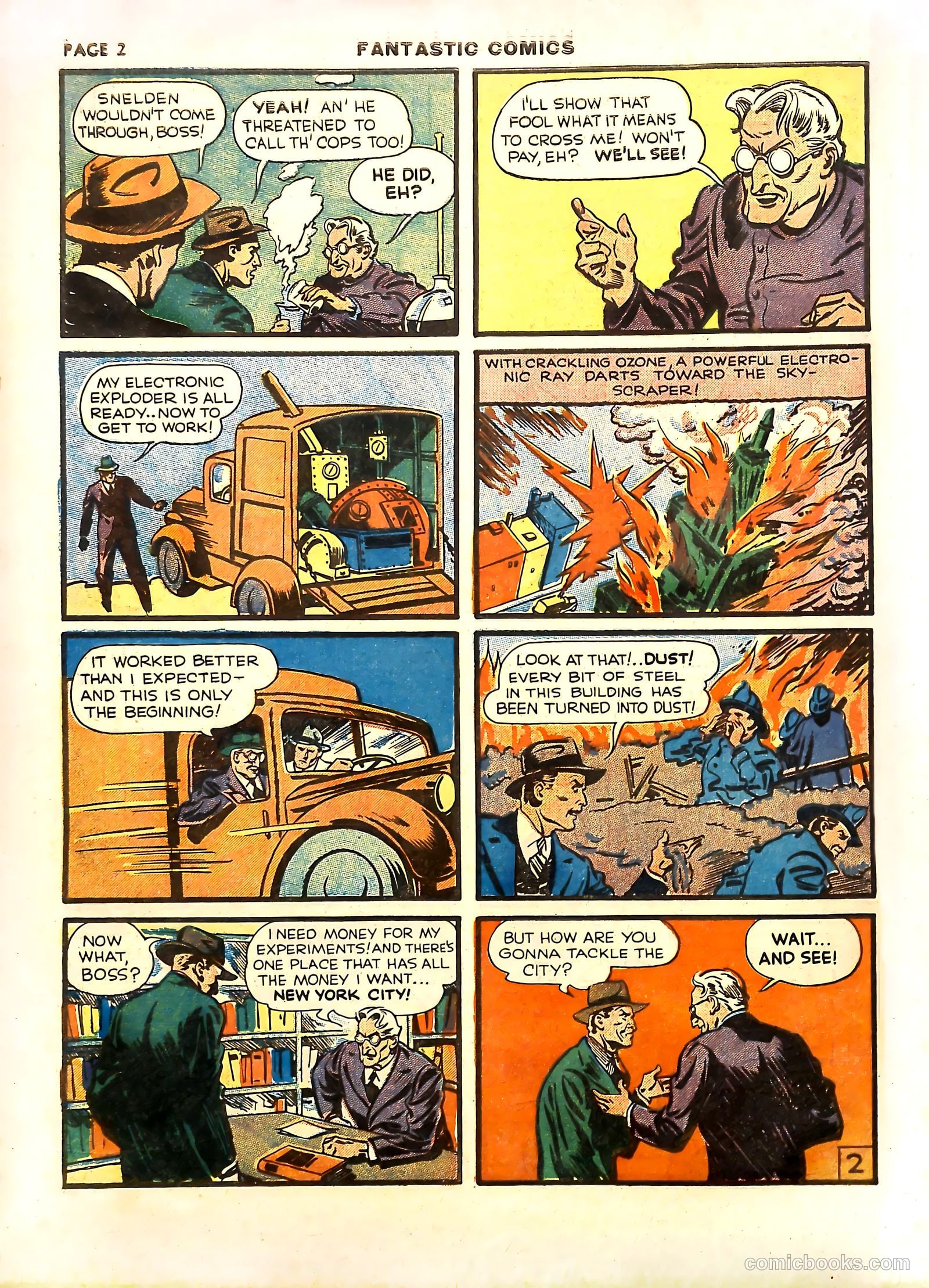 Fantastic Comics #11 (1940) — page 5 of 69