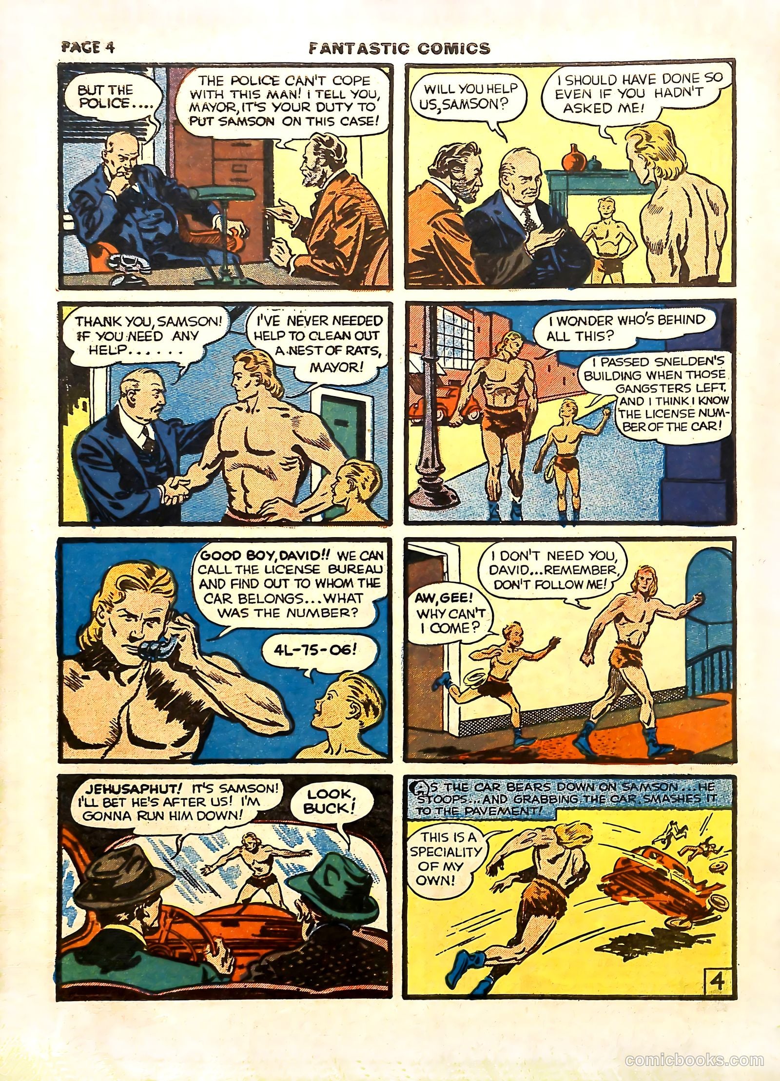 Fantastic Comics #11 (1940) — page 7 of 69