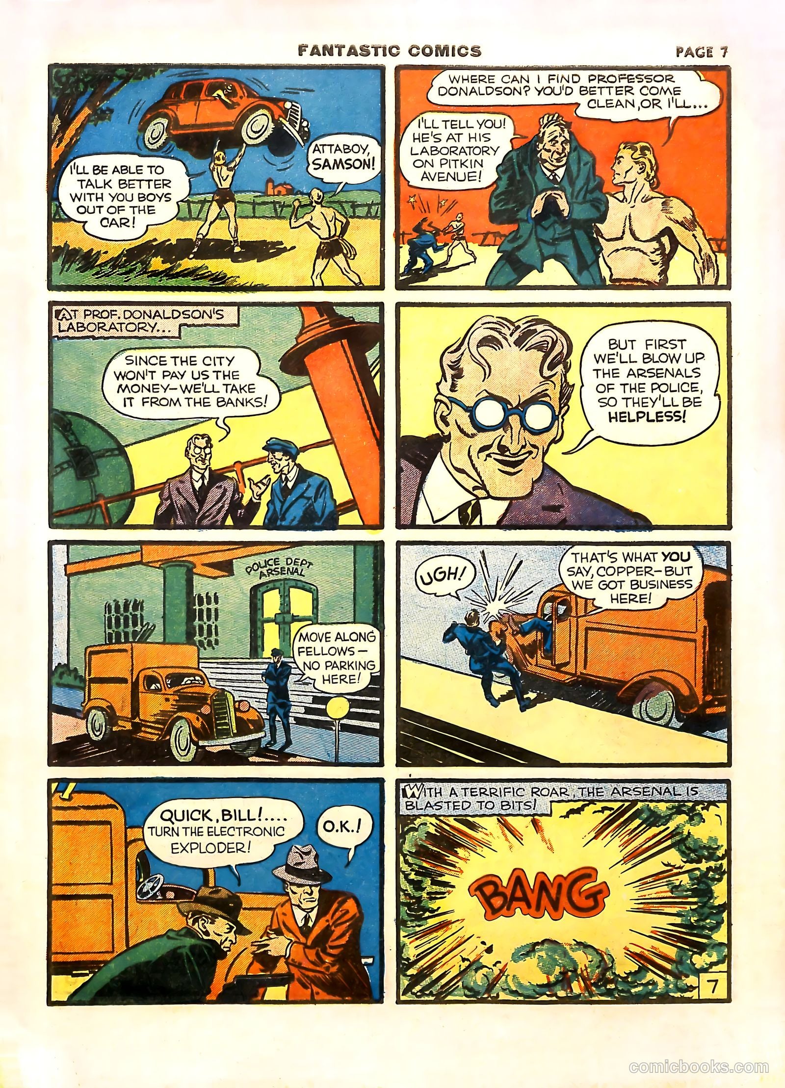 Fantastic Comics #11 (1940) — page 10 of 69
