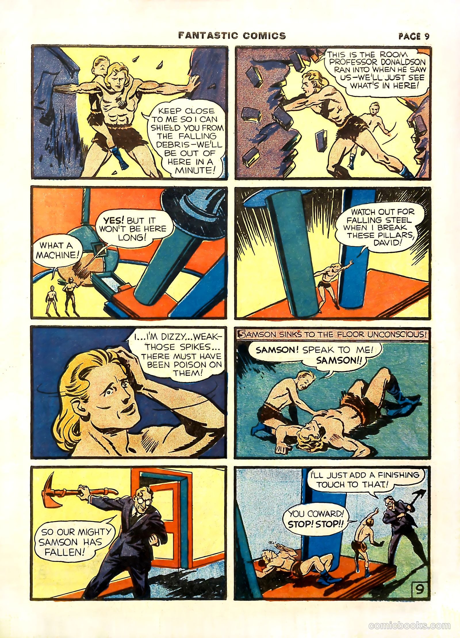 Fantastic Comics #11 (1940) — page 12 of 69