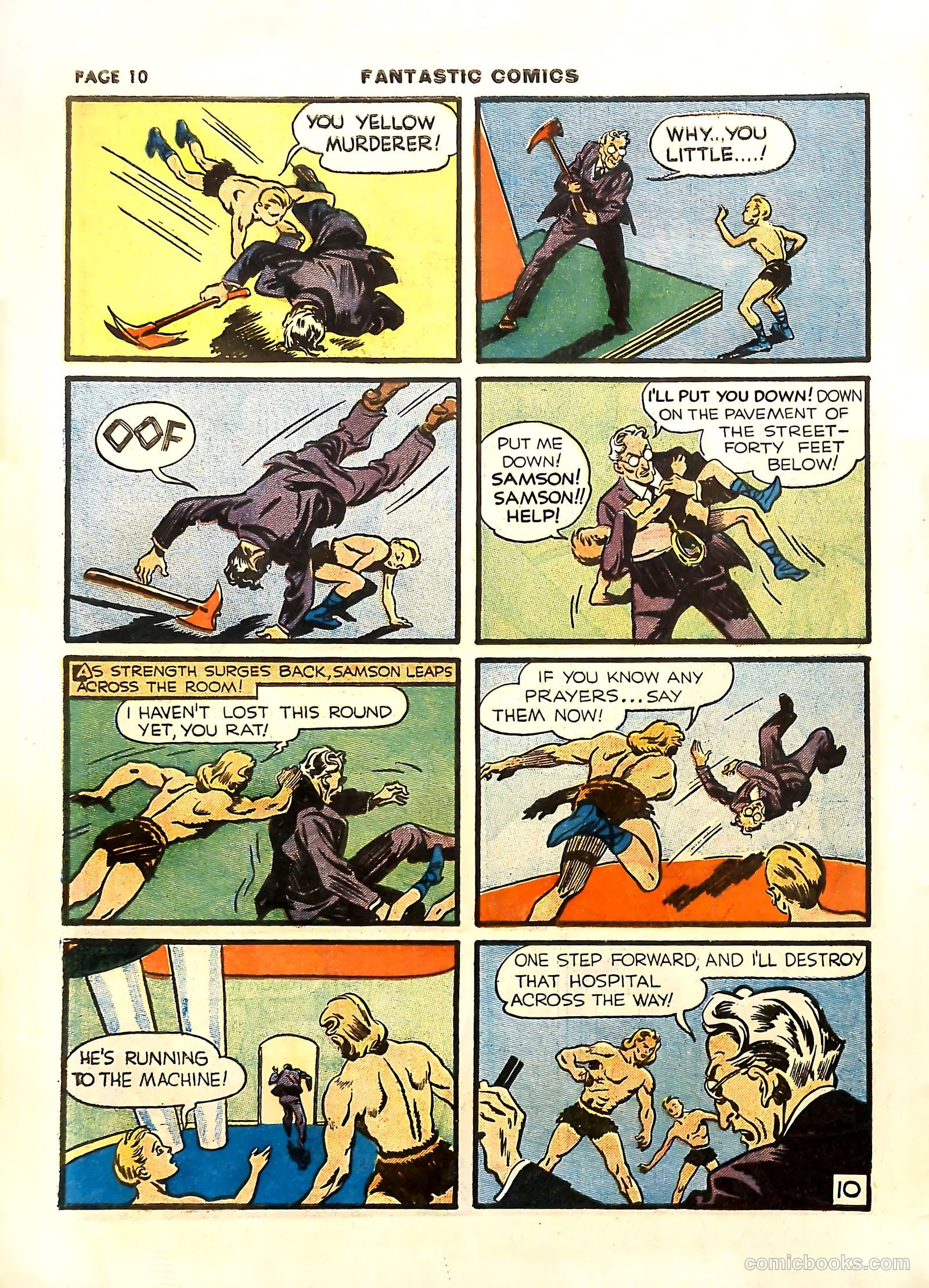 Fantastic Comics #11 (1940) — page 13 of 69