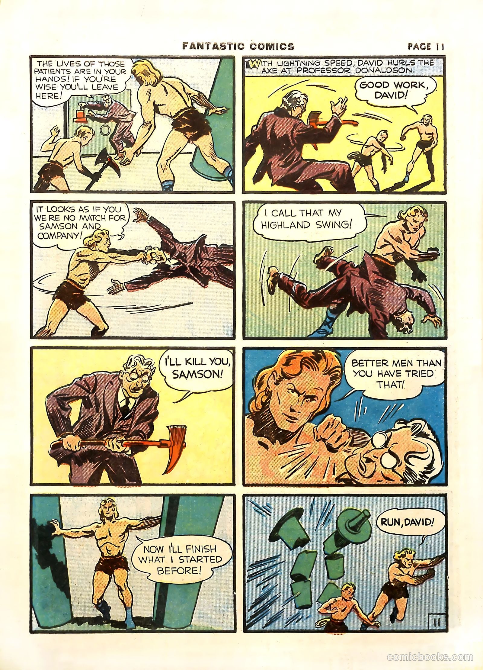 Fantastic Comics #11 (1940) — page 14 of 69