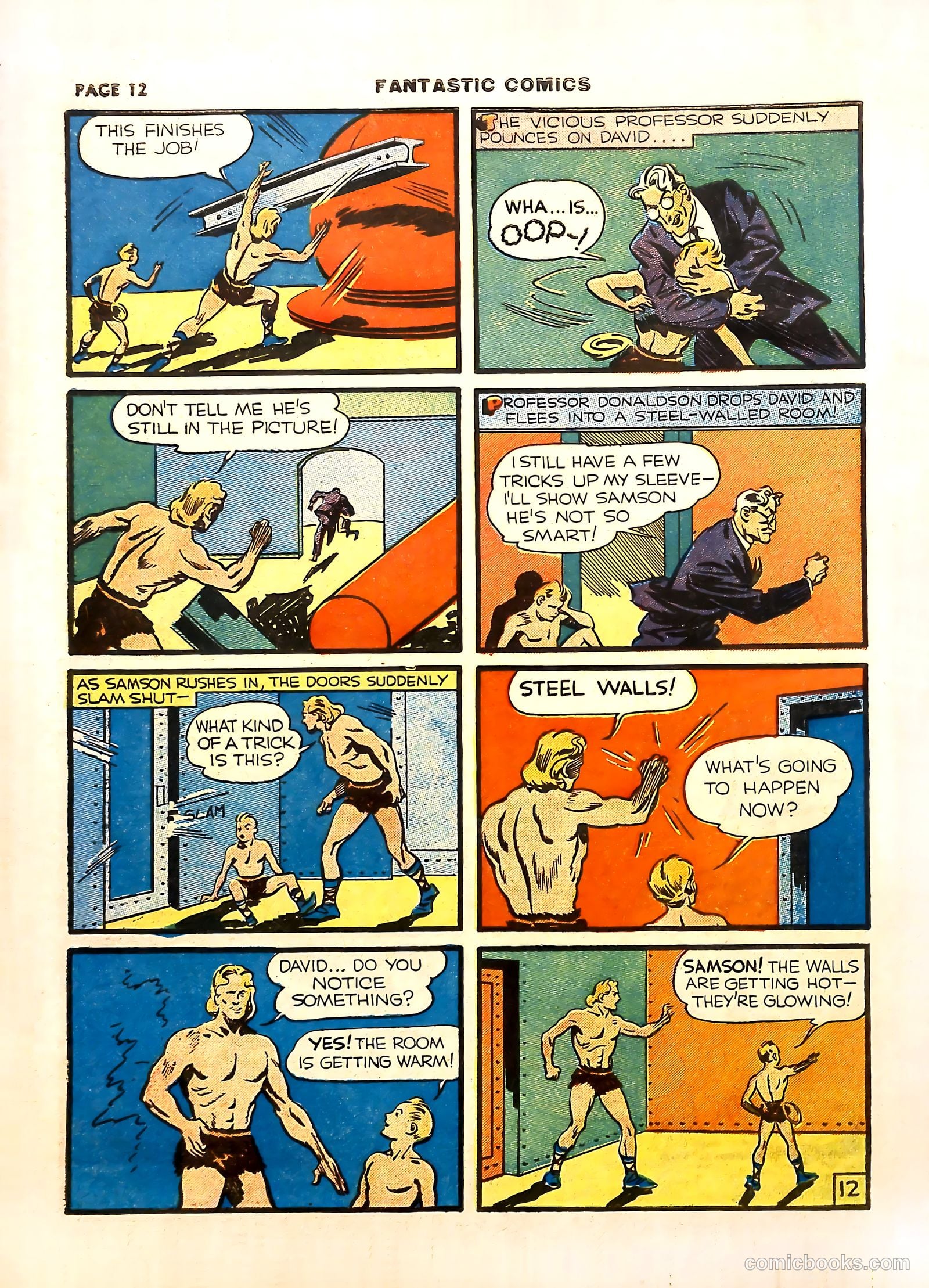 Fantastic Comics #11 (1940) — page 15 of 69