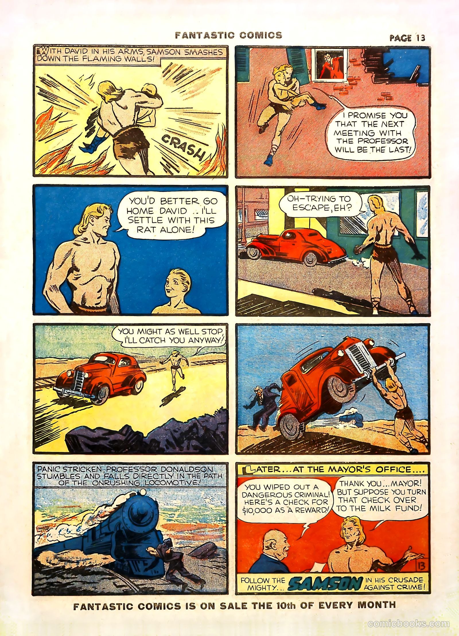Fantastic Comics #11 (1940) — page 16 of 69