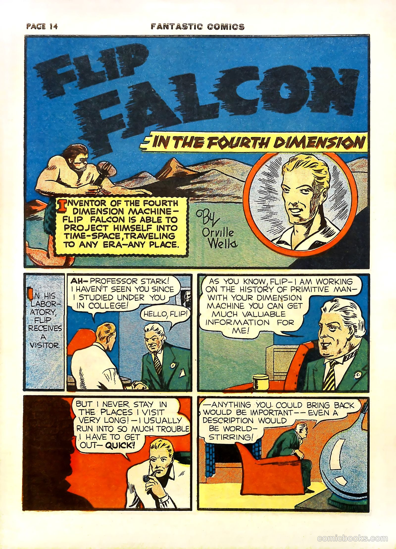 Fantastic Comics #11 (1940) — page 17 of 69