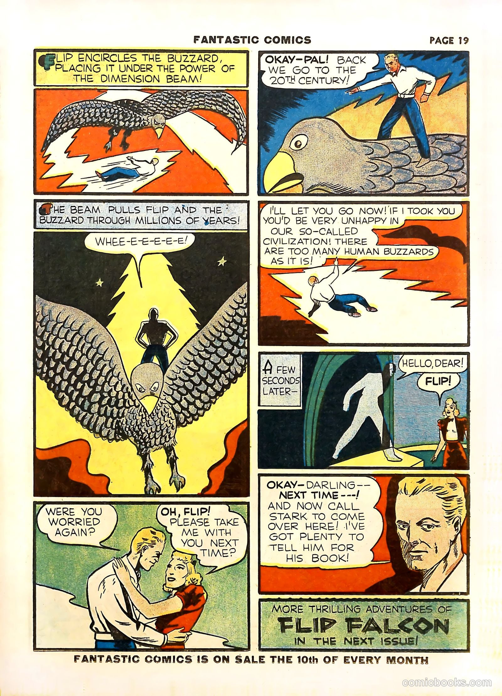 Fantastic Comics #11 (1940) — page 22 of 69