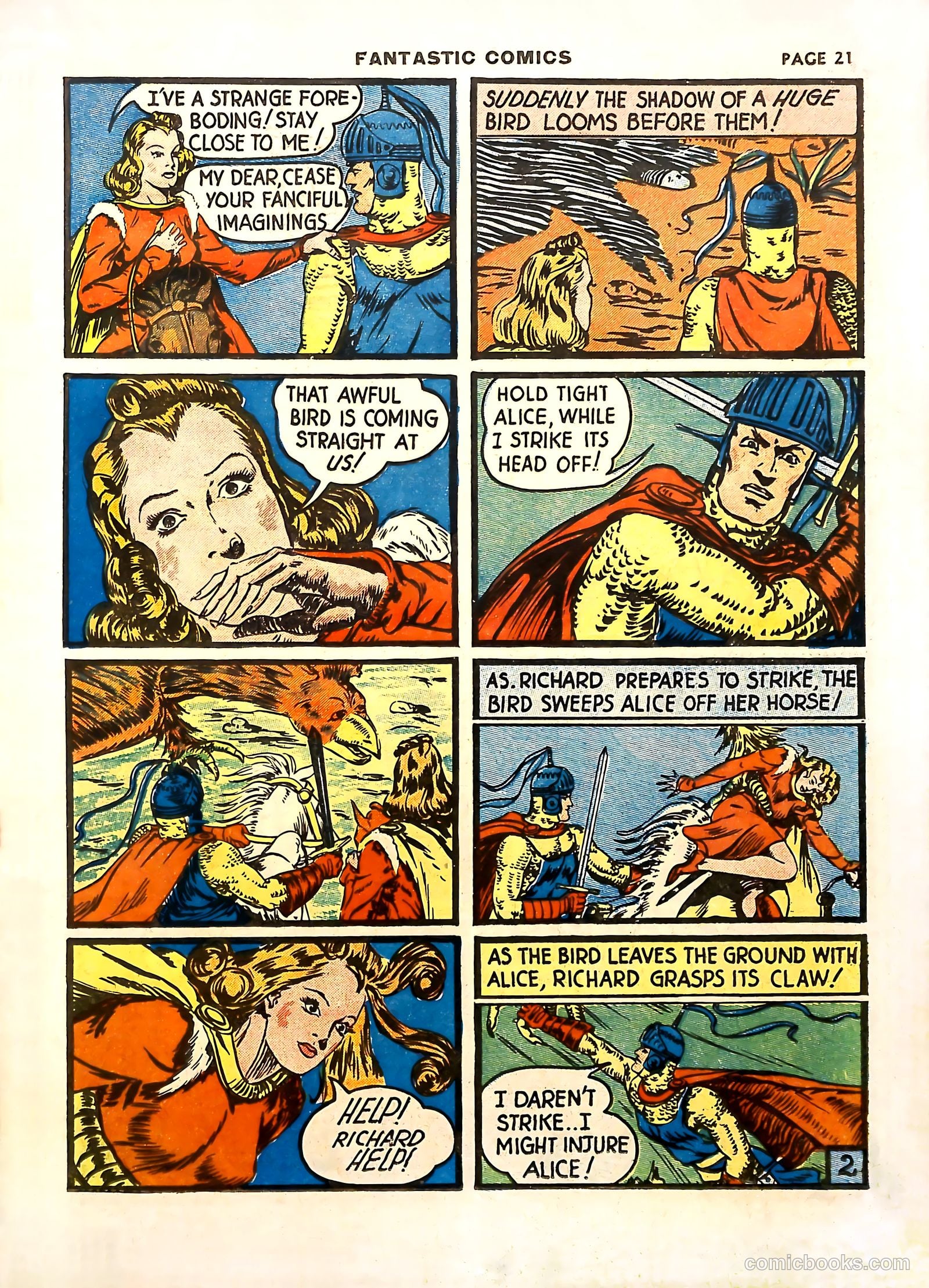 Fantastic Comics #11 (1940) — page 24 of 69