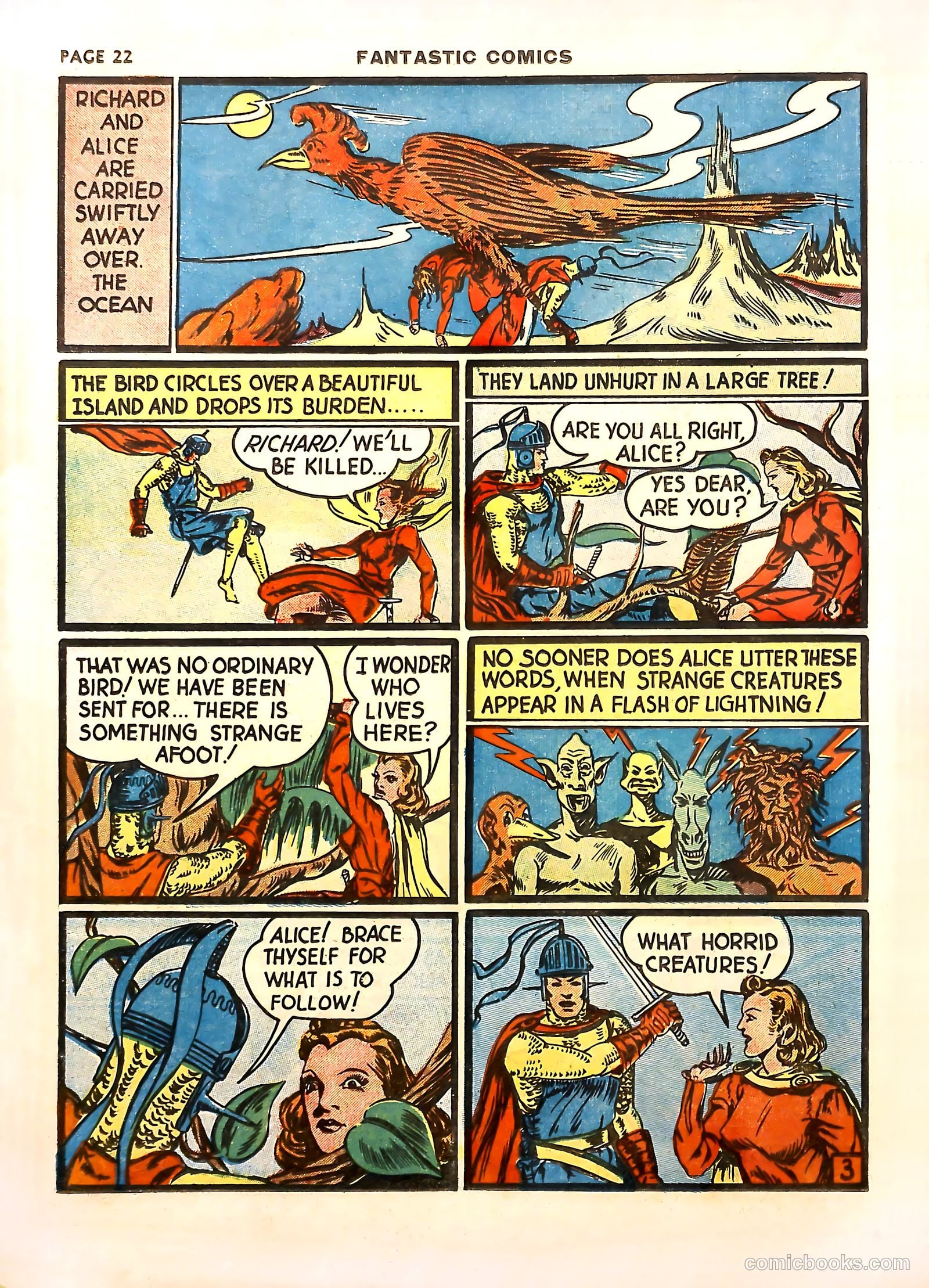 Fantastic Comics #11 (1940) — page 25 of 69