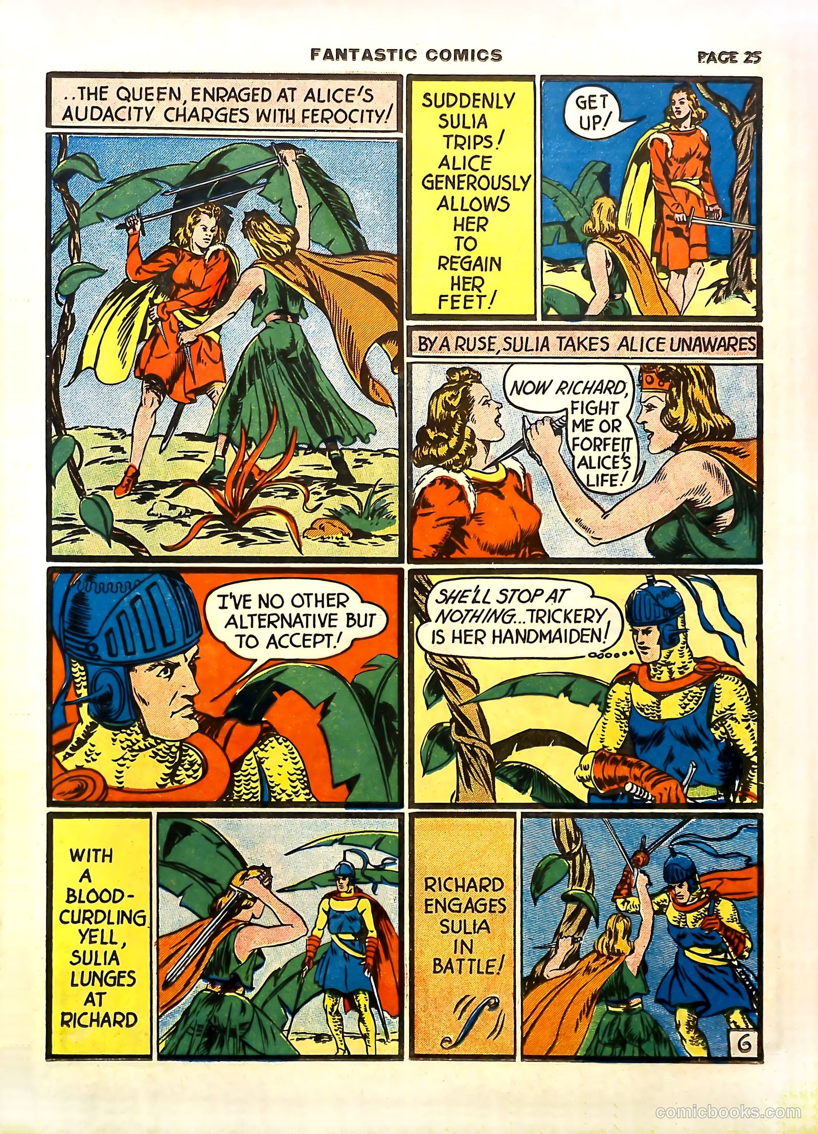 Fantastic Comics #11 (1940) — page 28 of 69