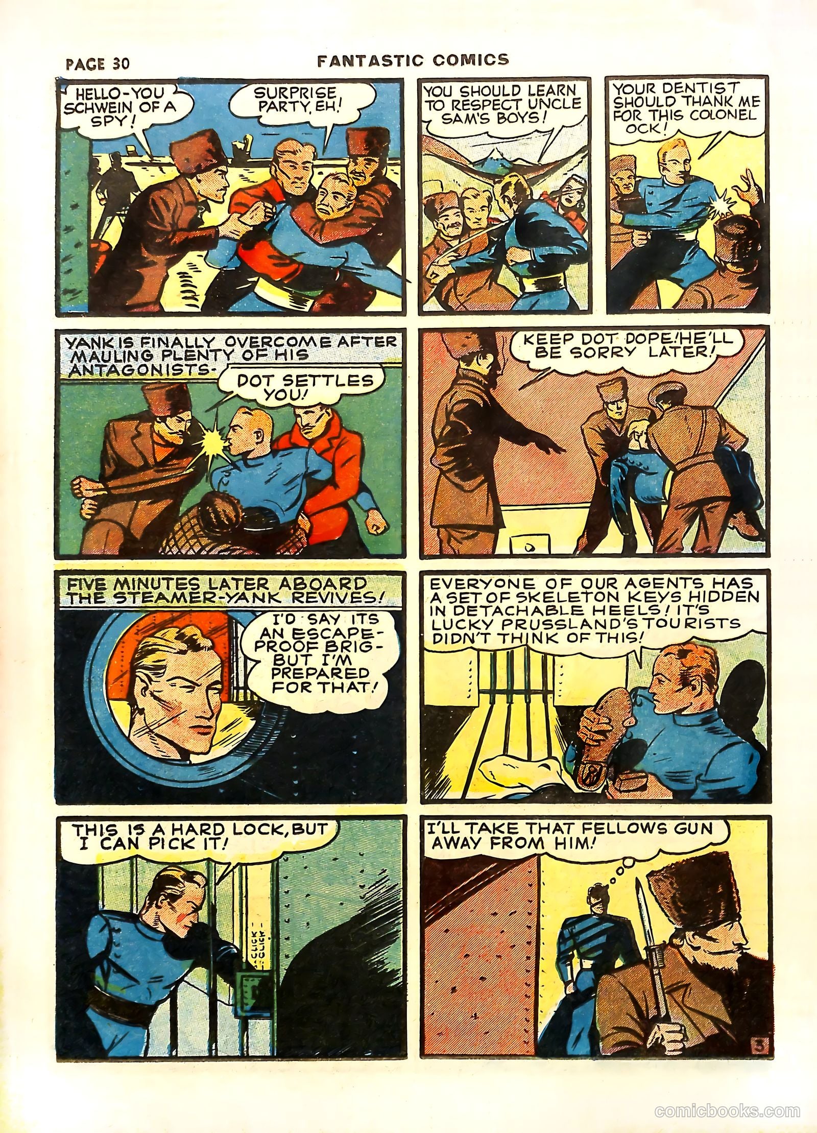 Fantastic Comics #11 (1940) — page 33 of 69