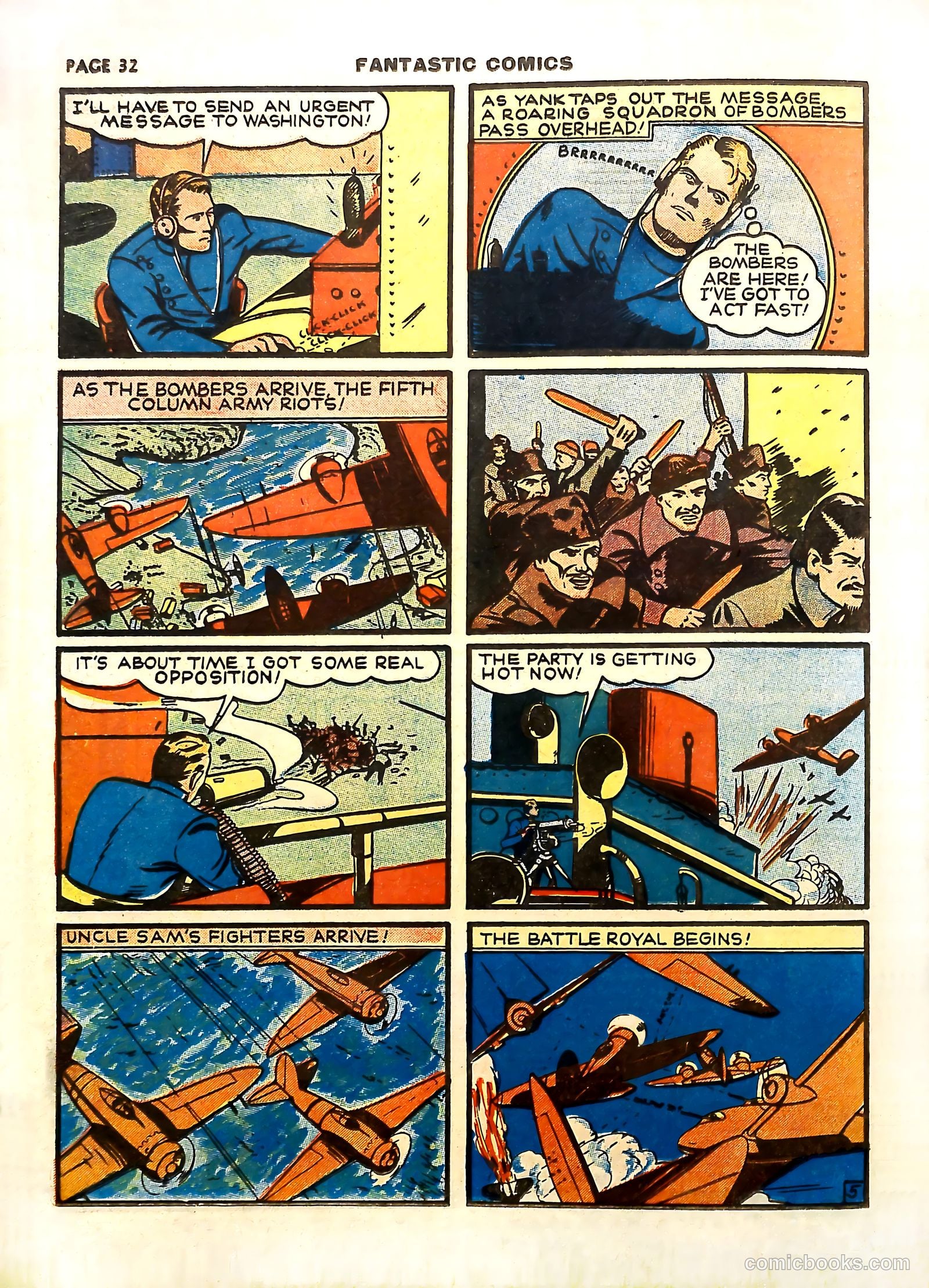 Fantastic Comics #11 (1940) — page 35 of 69