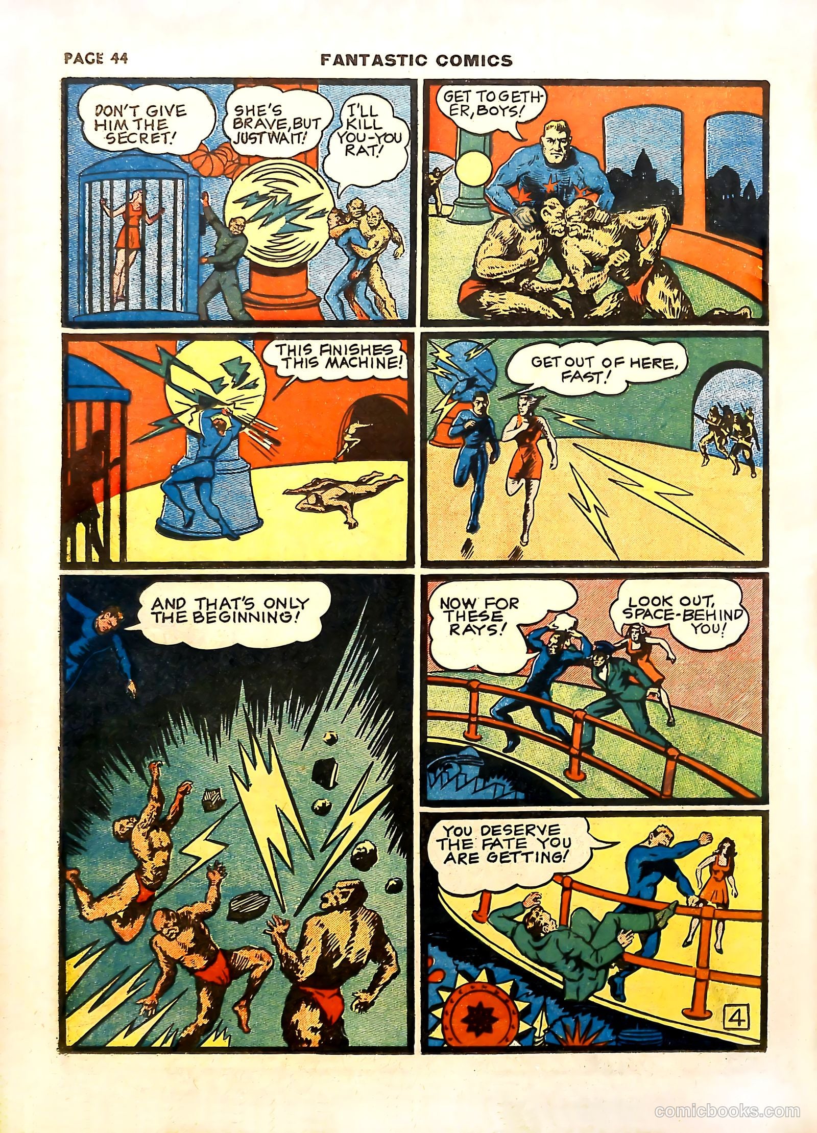 Fantastic Comics #11 (1940) — page 47 of 69