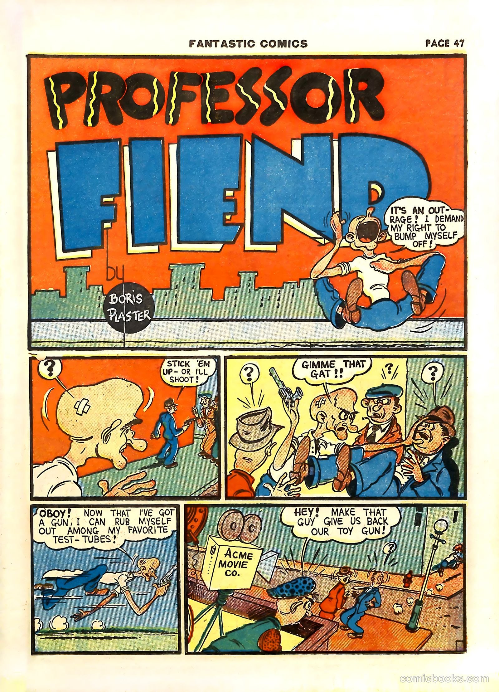 Fantastic Comics #11 (1940) — page 50 of 69