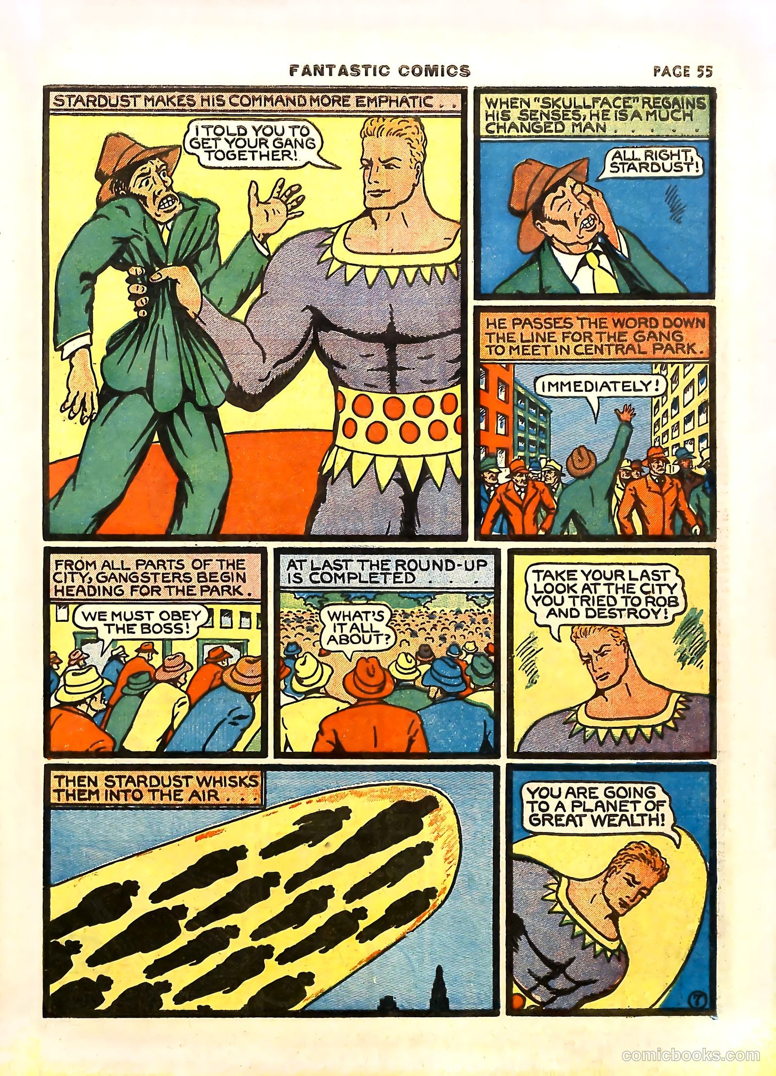 Fantastic Comics #11 (1940) — page 58 of 69