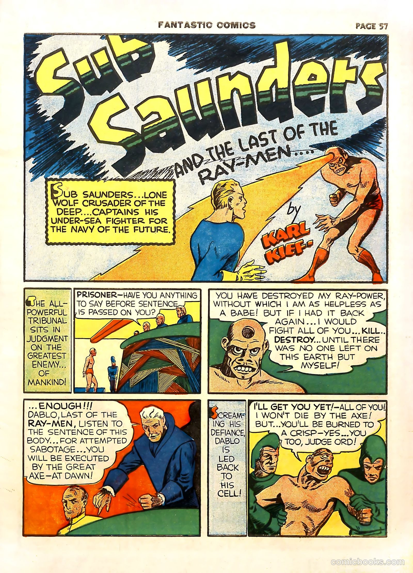 Fantastic Comics #11 (1940) — page 60 of 69