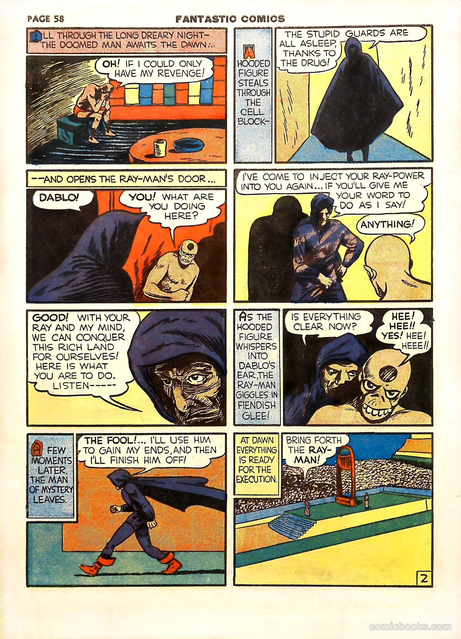 Fantastic Comics #11 (1940) — page 61 of 69
