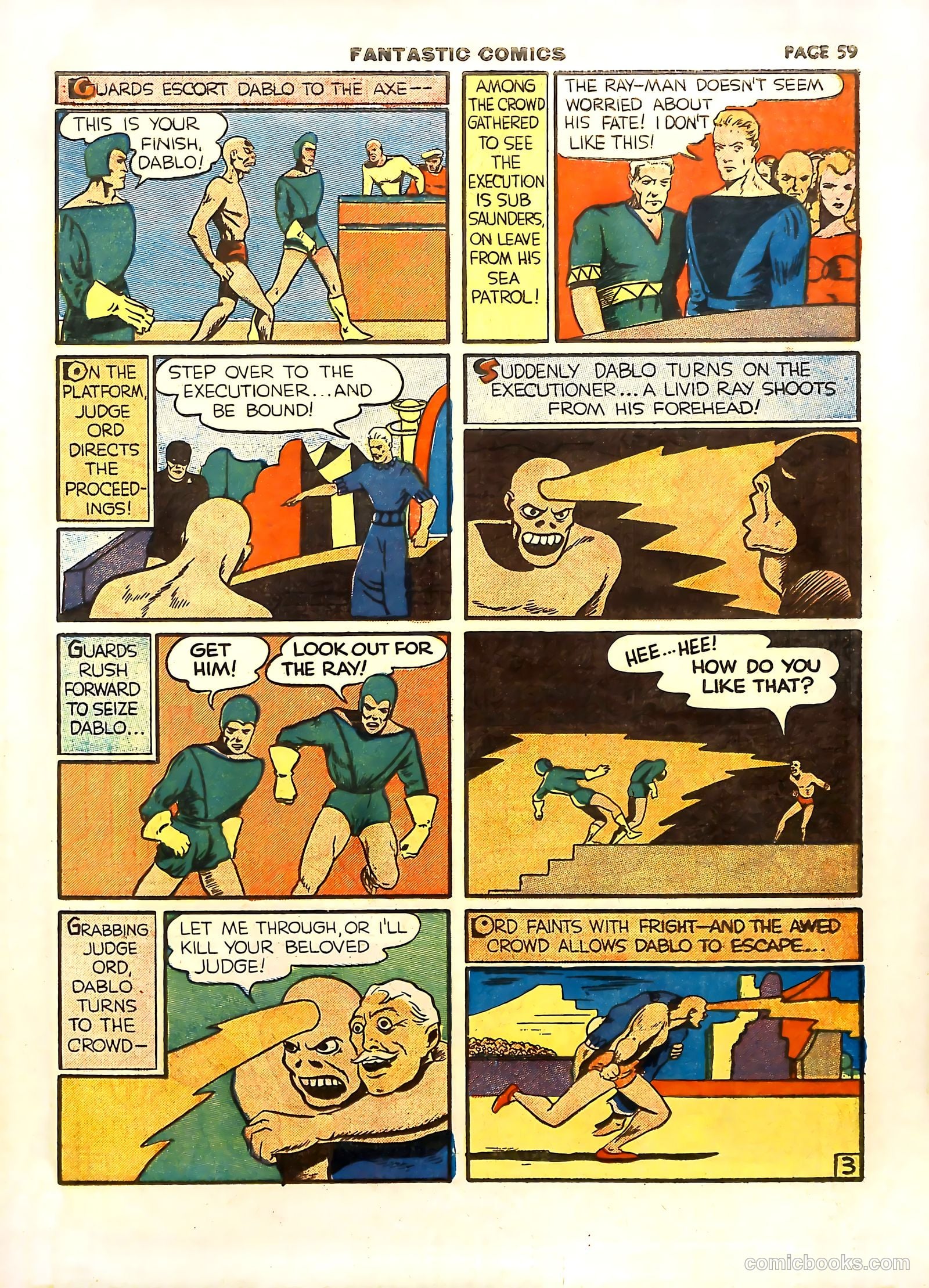 Fantastic Comics #11 (1940) — page 62 of 69