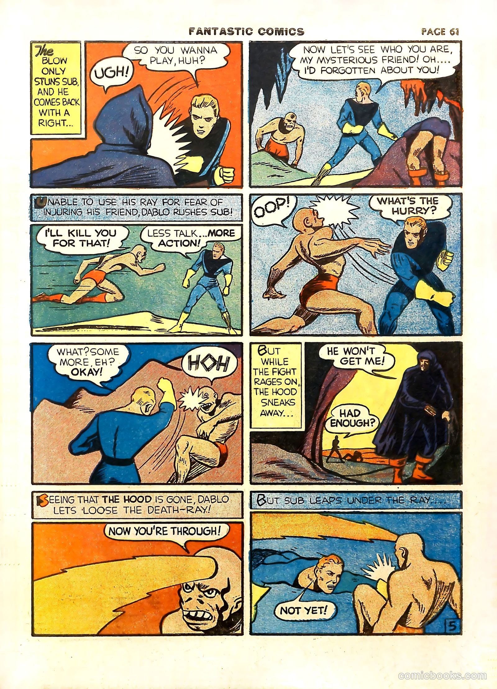 Fantastic Comics #11 (1940) — page 64 of 69