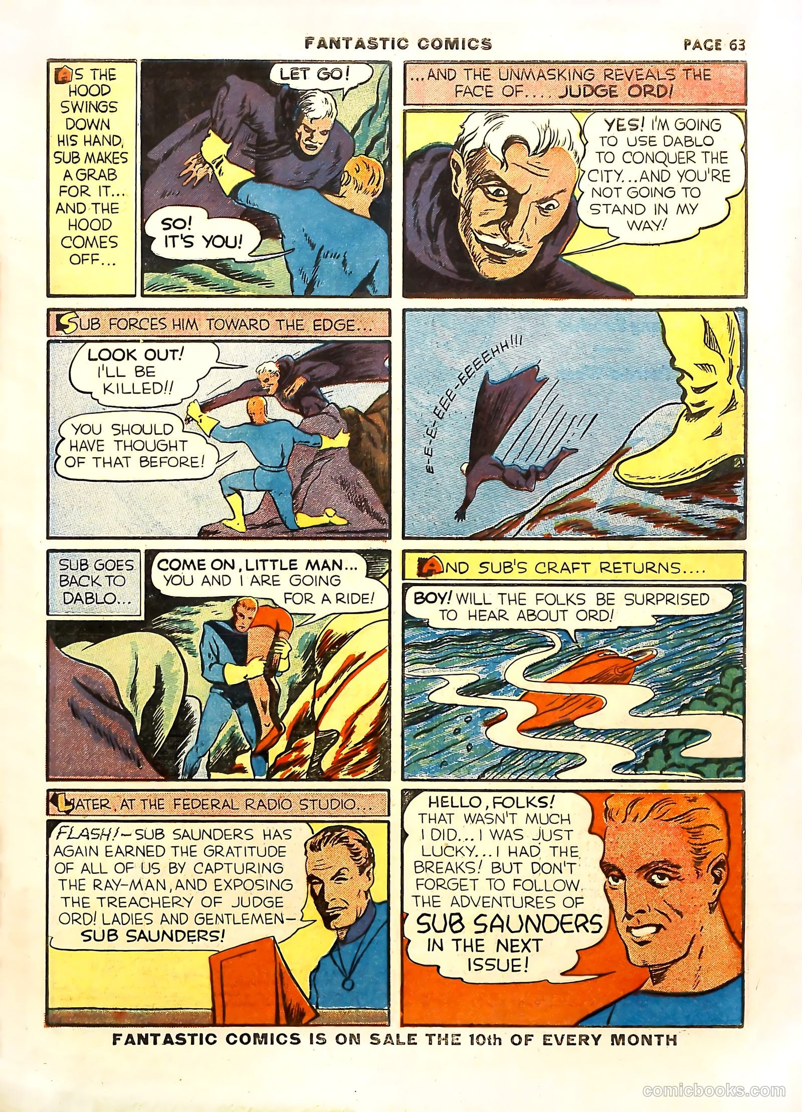 Fantastic Comics #11 (1940) — page 66 of 69
