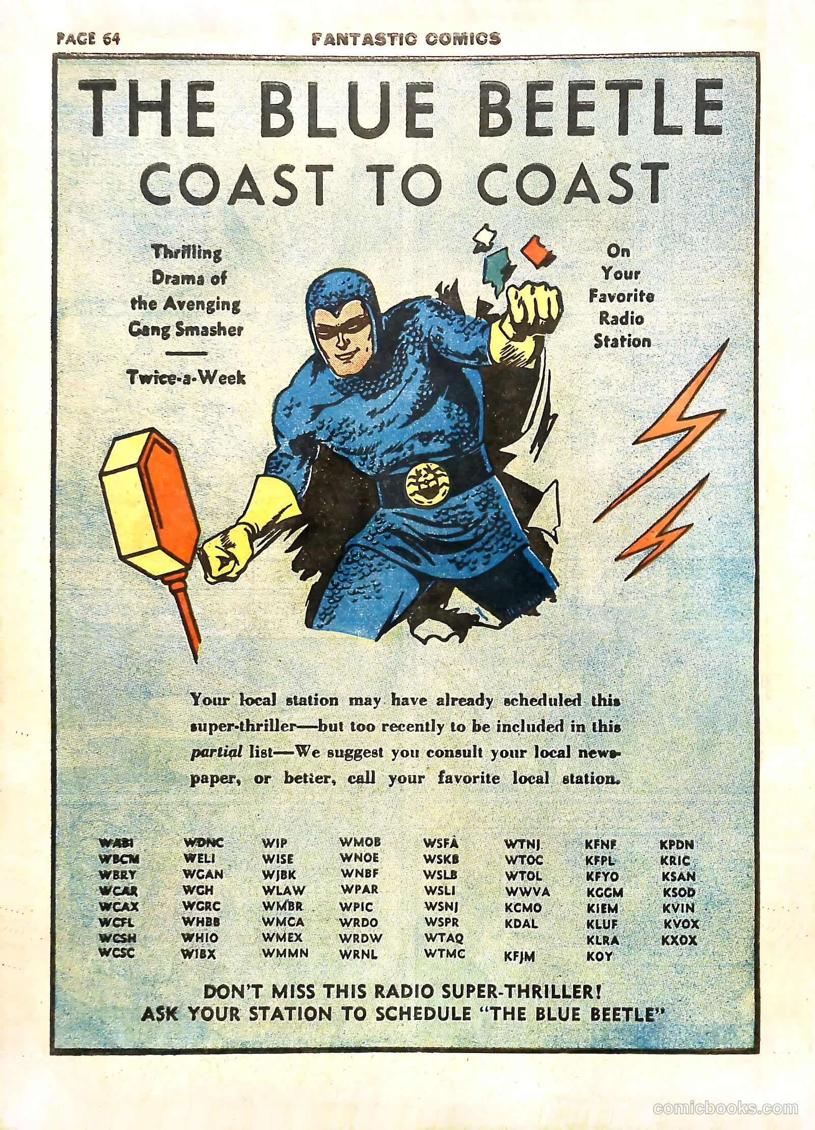 Fantastic Comics #11 (1940) — page 67 of 69