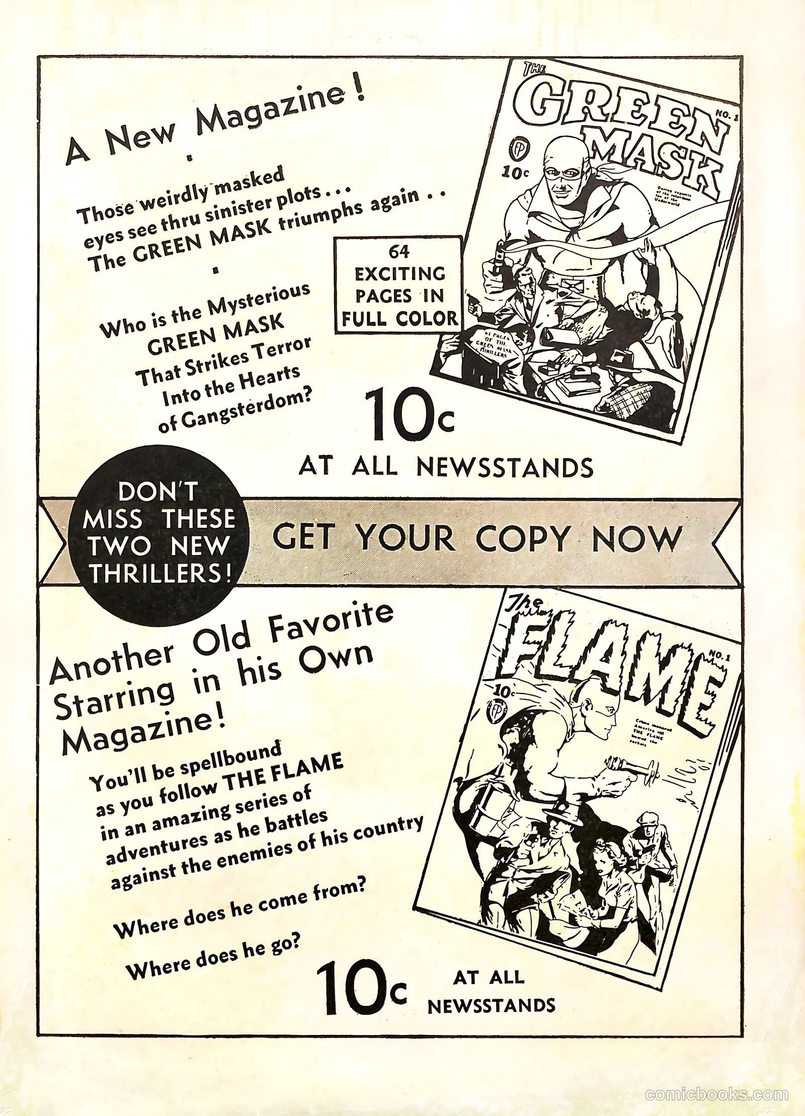 Fantastic Comics #11 (1940) — page 68 of 69