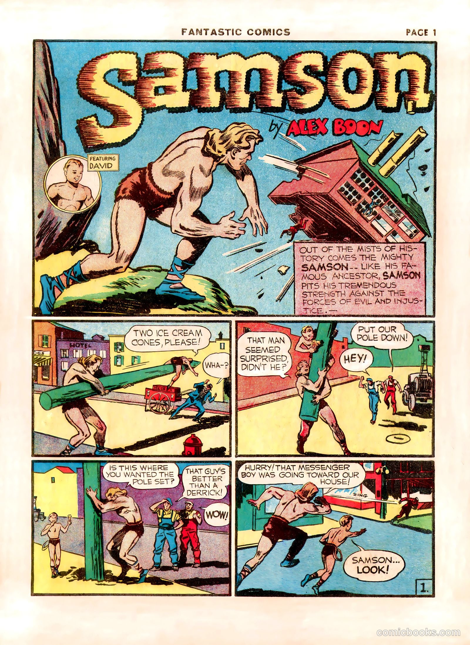 Fantastic Comics #12 (1940) — page 3 of 68
