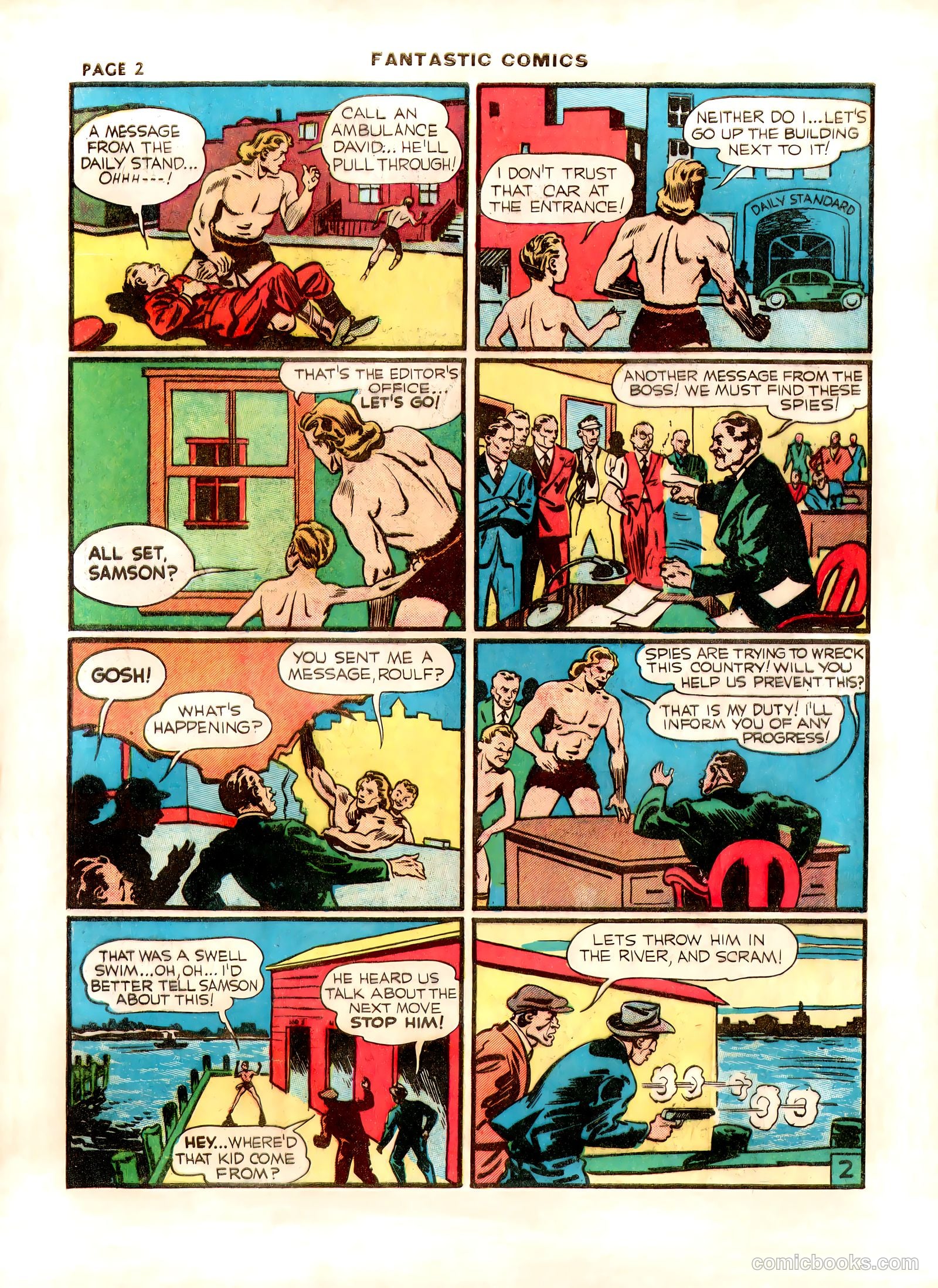 Fantastic Comics #12 (1940) — page 4 of 68