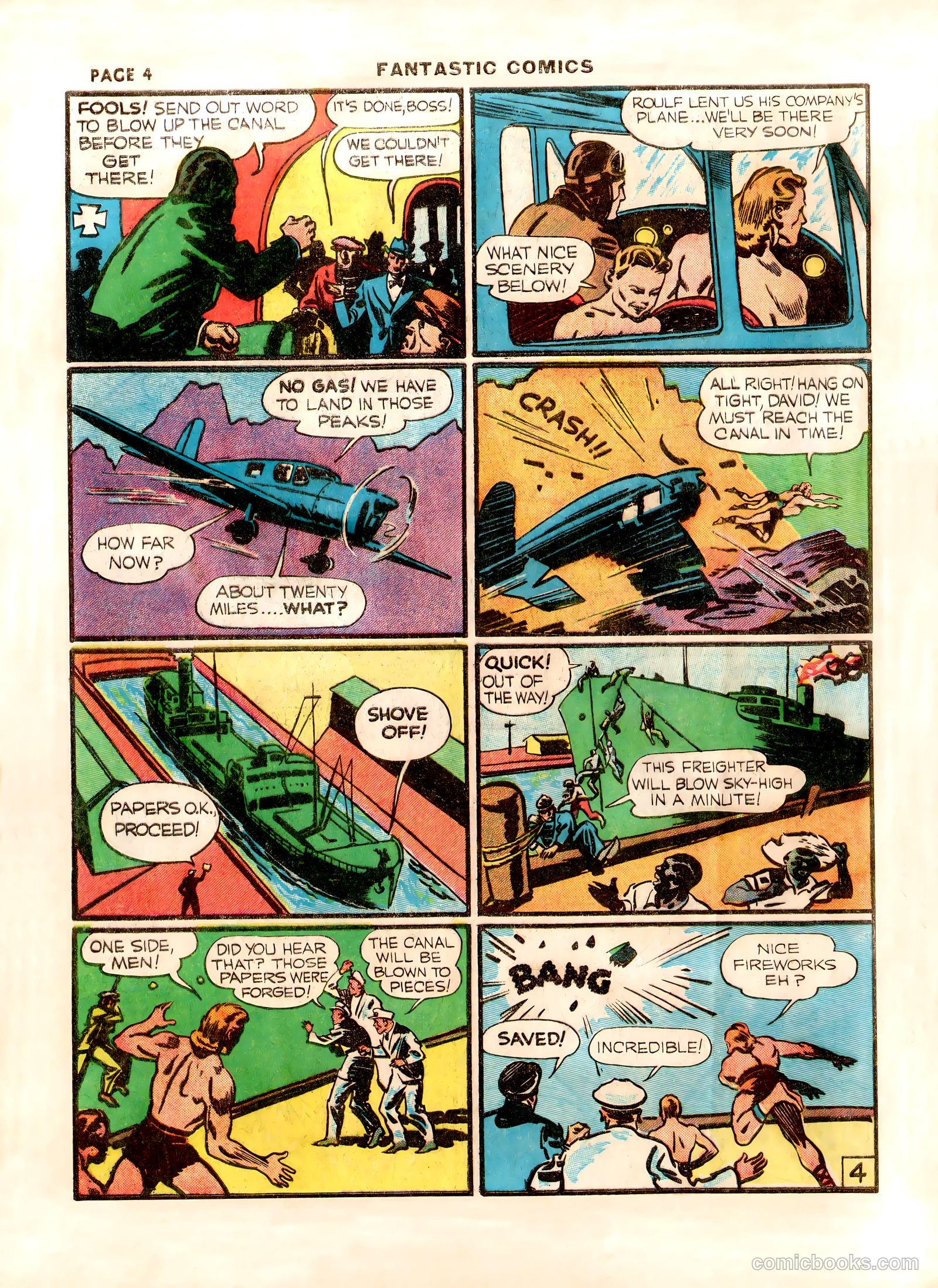 Fantastic Comics #12 (1940) — page 6 of 68