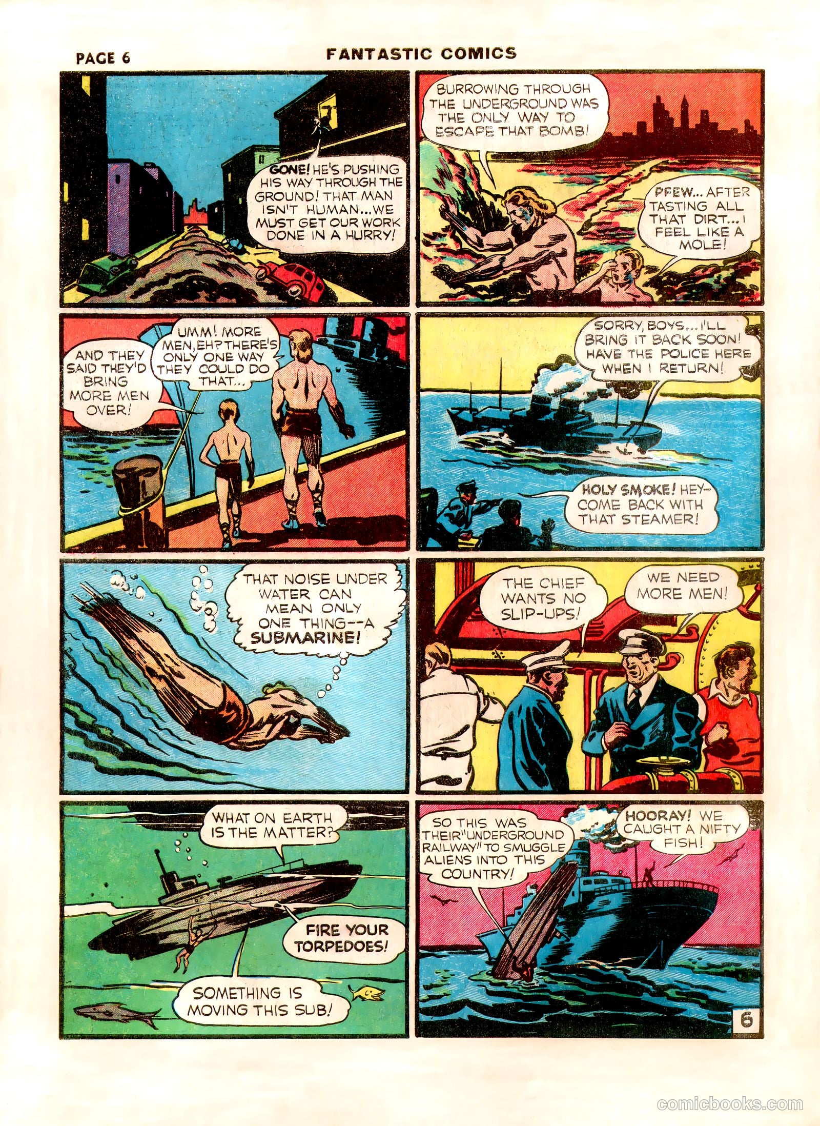 Fantastic Comics #12 (1940) — page 8 of 68