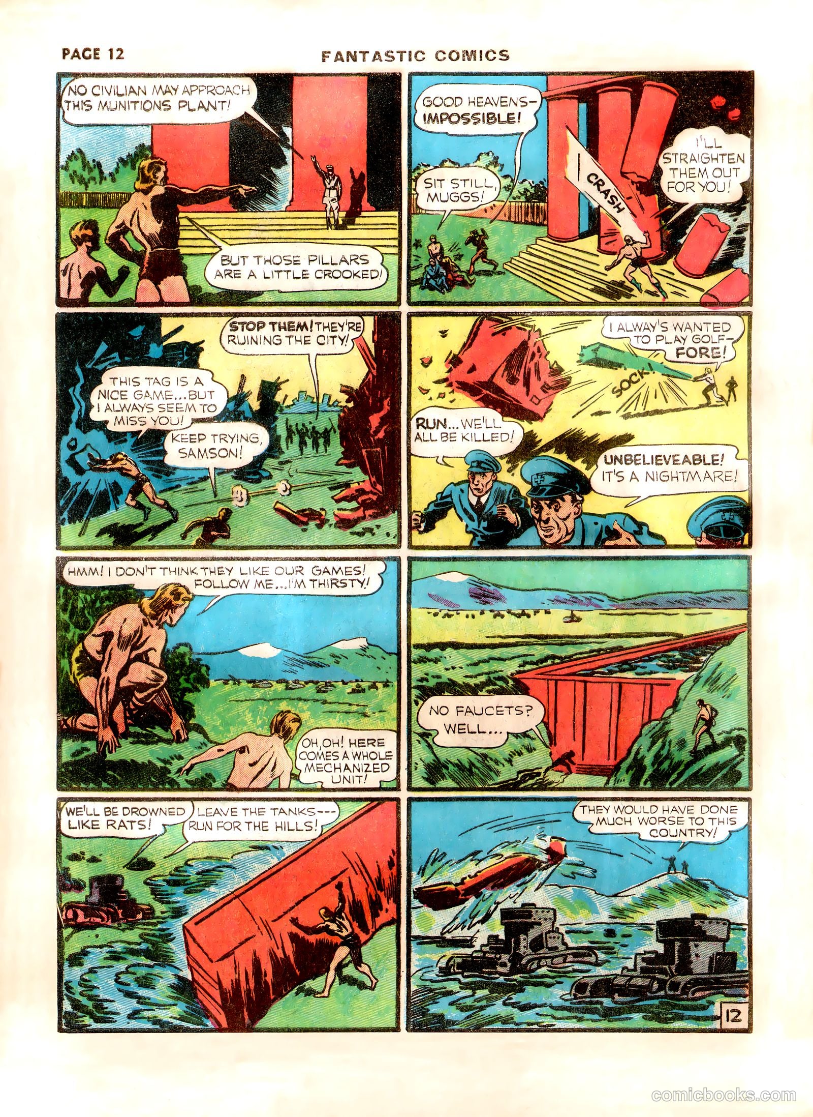 Fantastic Comics #12 (1940) — page 14 of 68