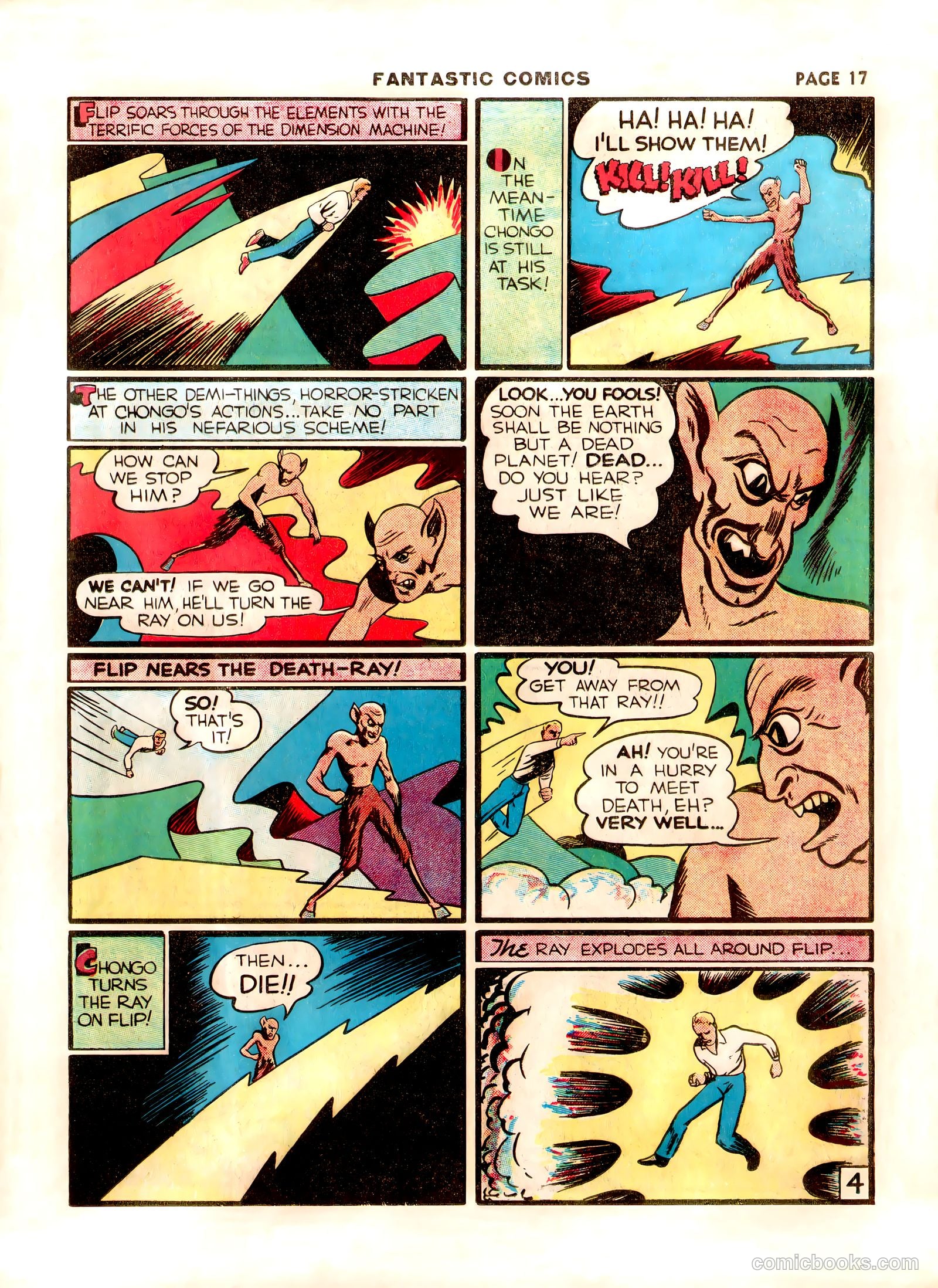 Fantastic Comics #12 (1940) — page 19 of 68