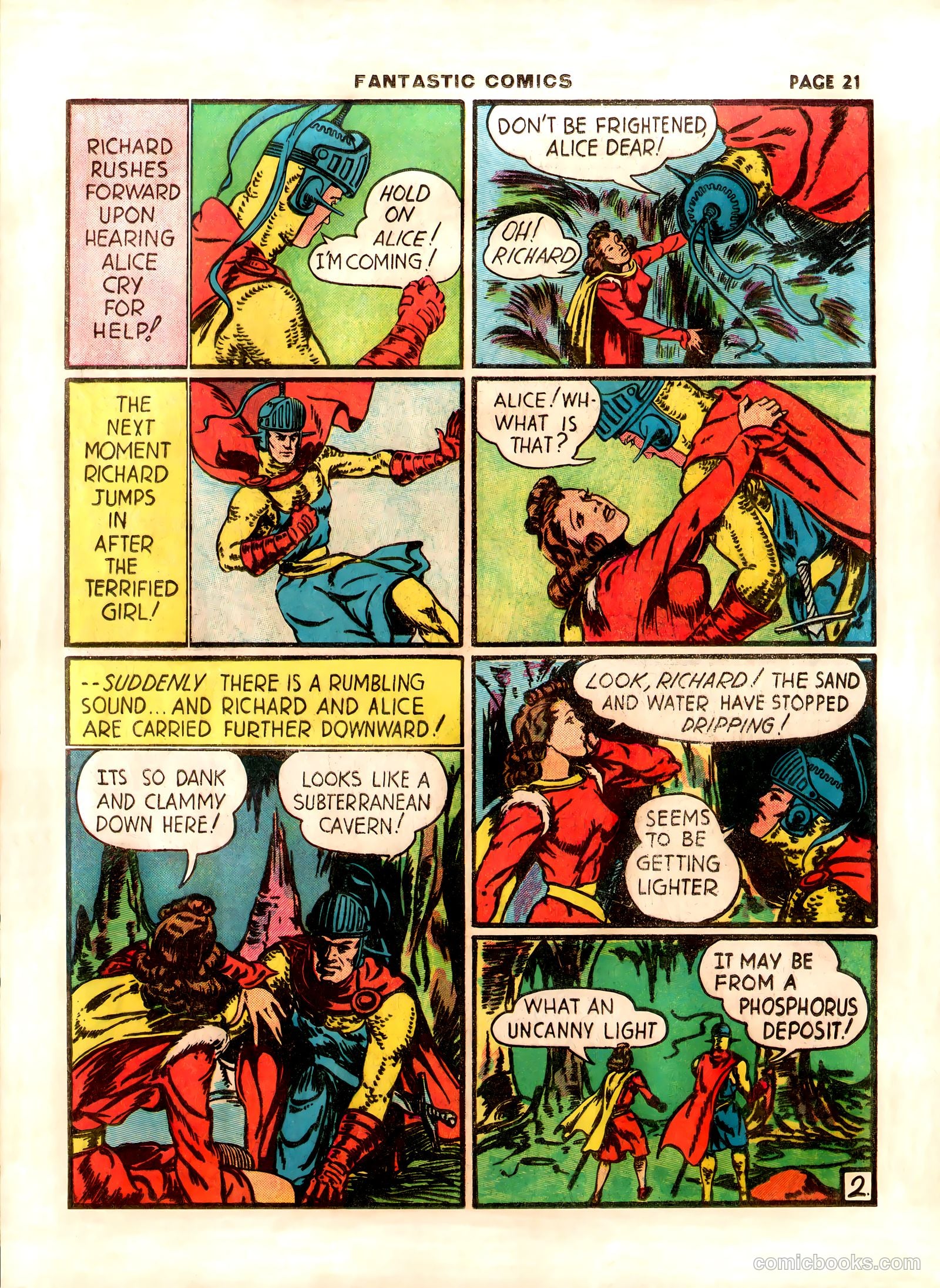 Fantastic Comics #12 (1940) — page 23 of 68