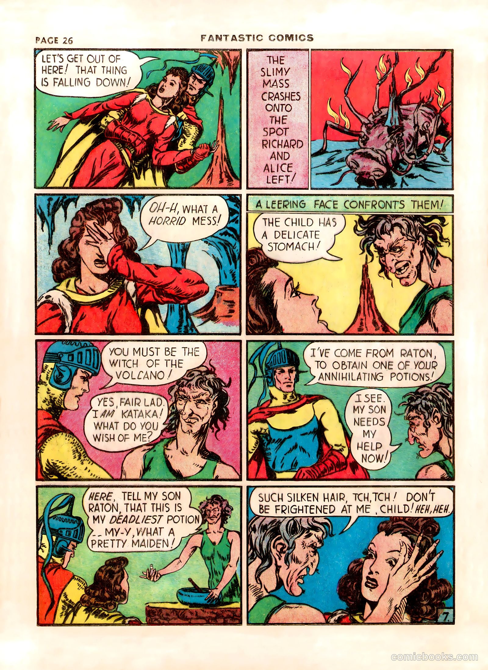 Fantastic Comics #12 (1940) — page 28 of 68