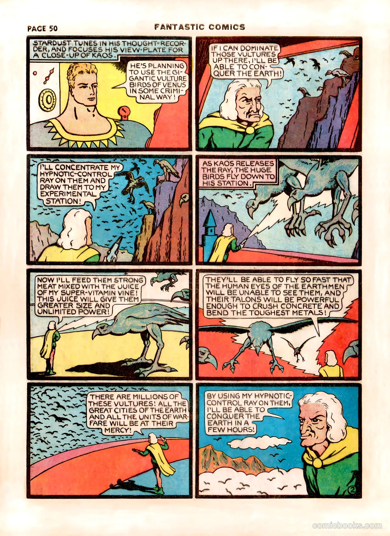 Fantastic Comics #12 (1940) — page 52 of 68